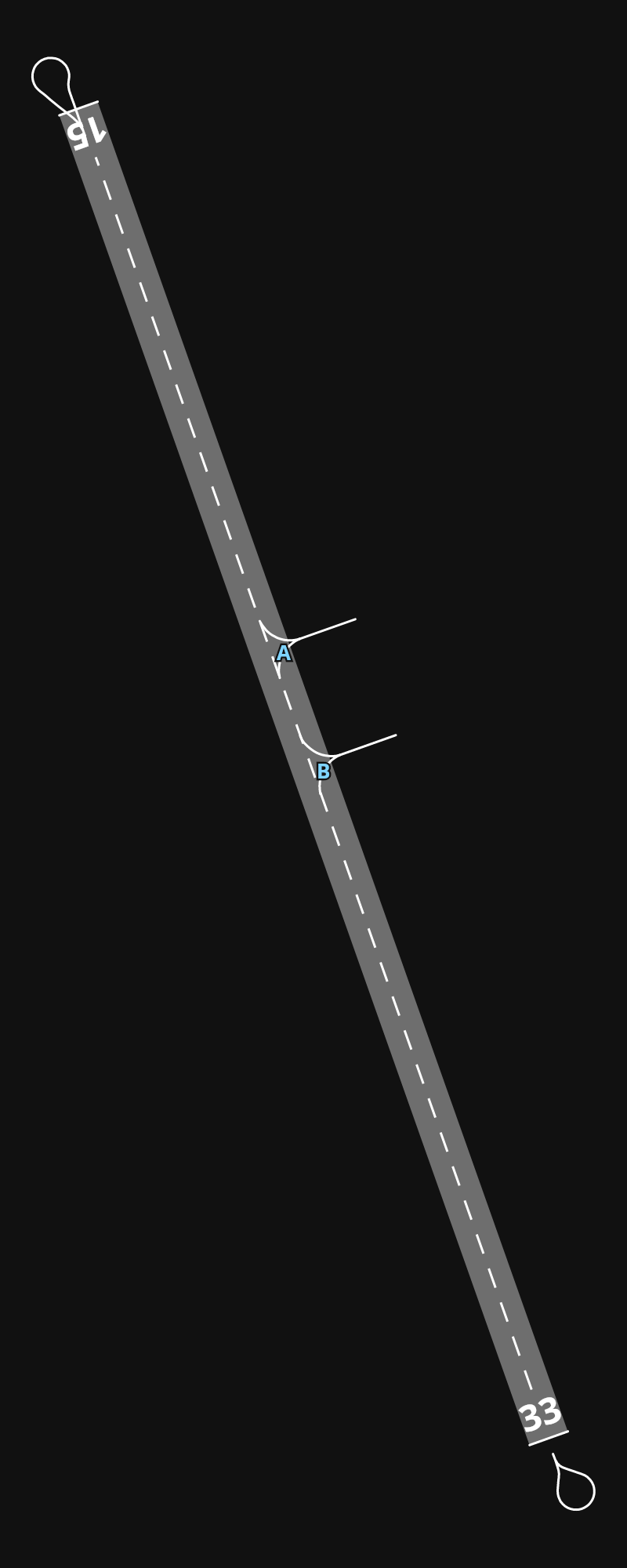 ENMS Mosjøen Airport, Kjærstad airport diagram — runways, taxiways and parking stands