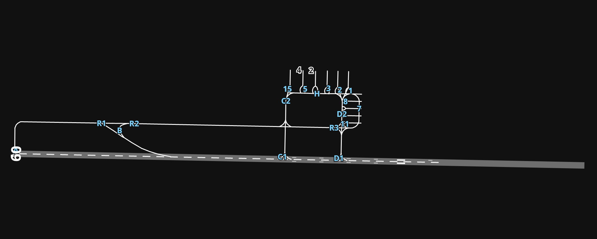 EPRZ Rzeszów-Jasionka Airport airport diagram — runways, taxiways and parking stands