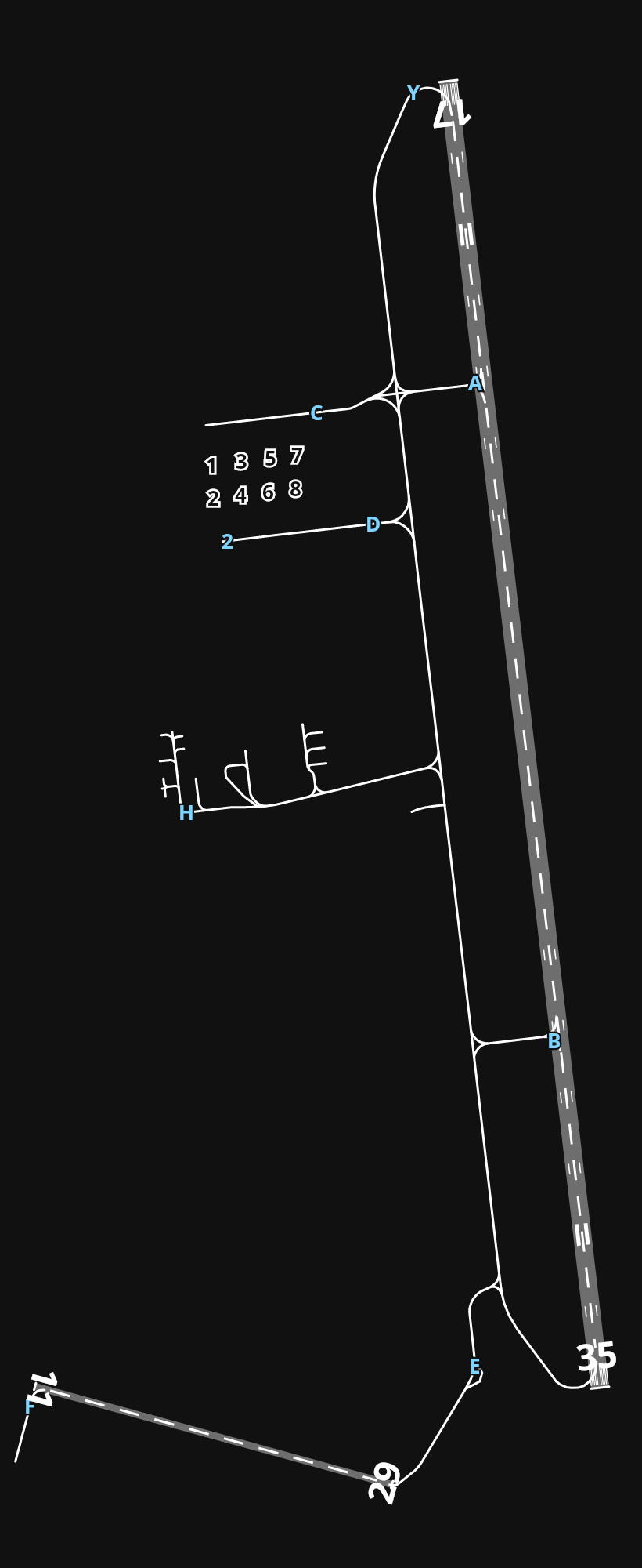 ESMS Malmö Sturup Airport airport diagram — runways, taxiways and parking stands