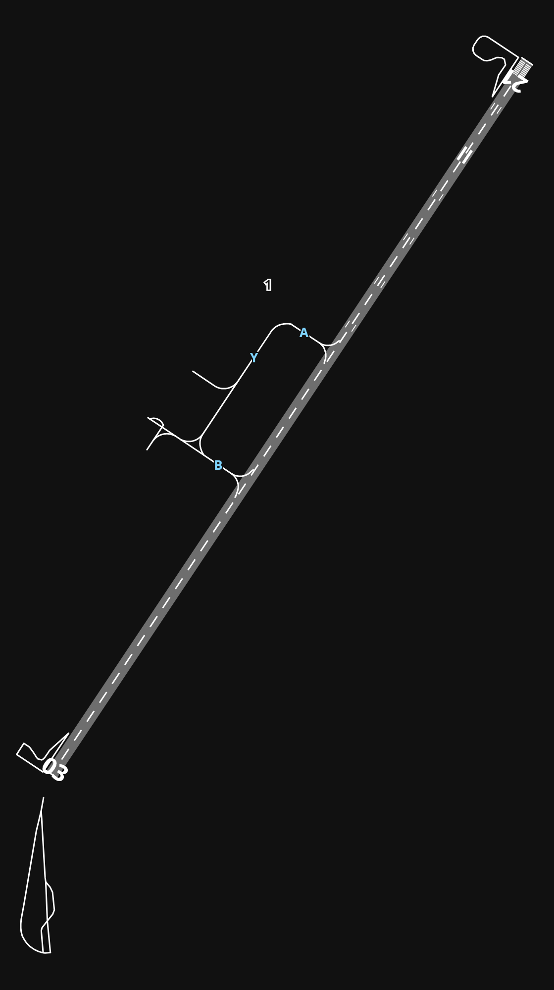 ESNQ Kiruna Airport airport diagram — runways, taxiways and parking stands
