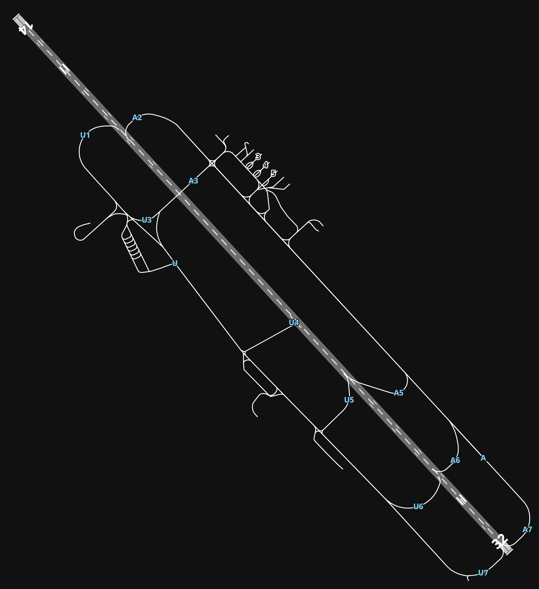 ESPA Luleå Airport airport diagram — runways, taxiways and parking stands