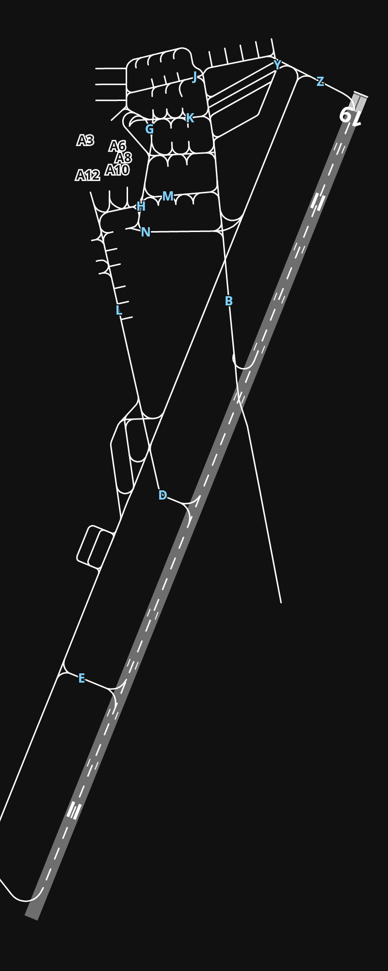 EYVI Vilnius International Airport airport diagram — runways, taxiways and parking stands