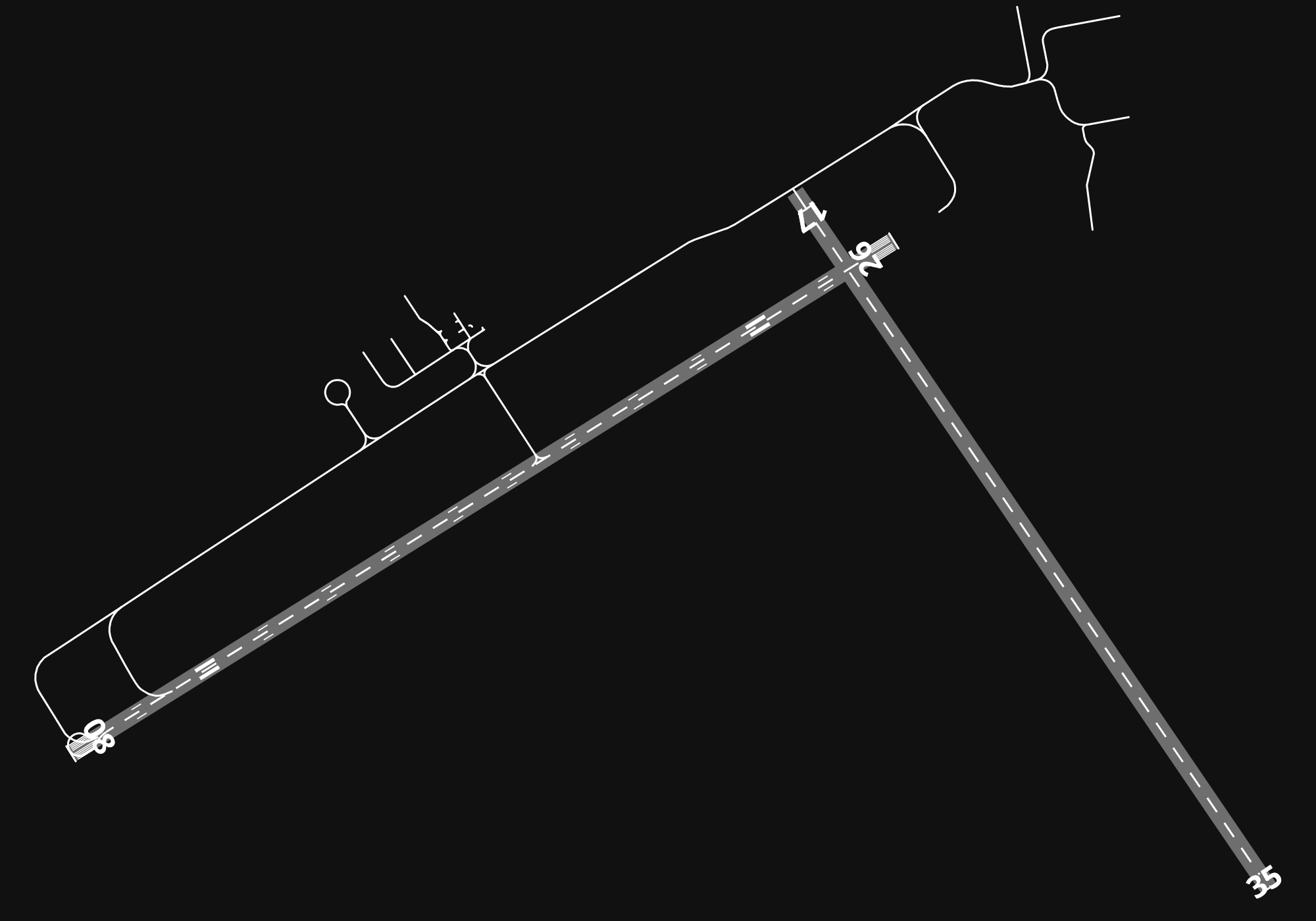 FAPE Chief Dawid Stuurman International Airport airport diagram — runways, taxiways and parking stands
