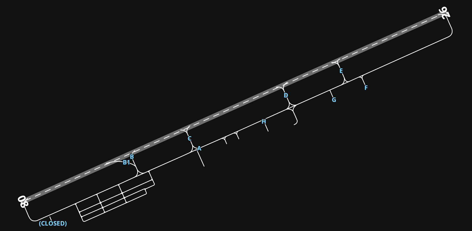 FBMN Maun Airport airport diagram — runways, taxiways and parking stands