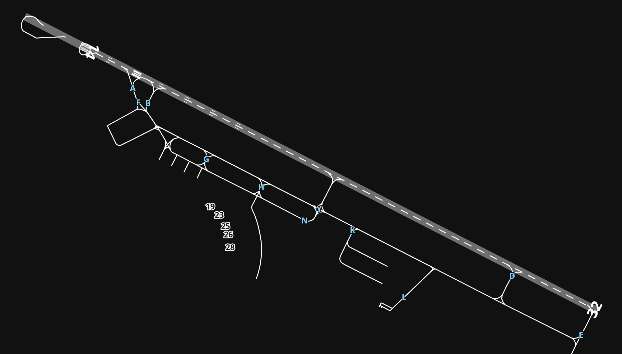 FIMP Sir Seewoosagur Ramgoolam International Airport airport diagram — runways, taxiways and parking stands