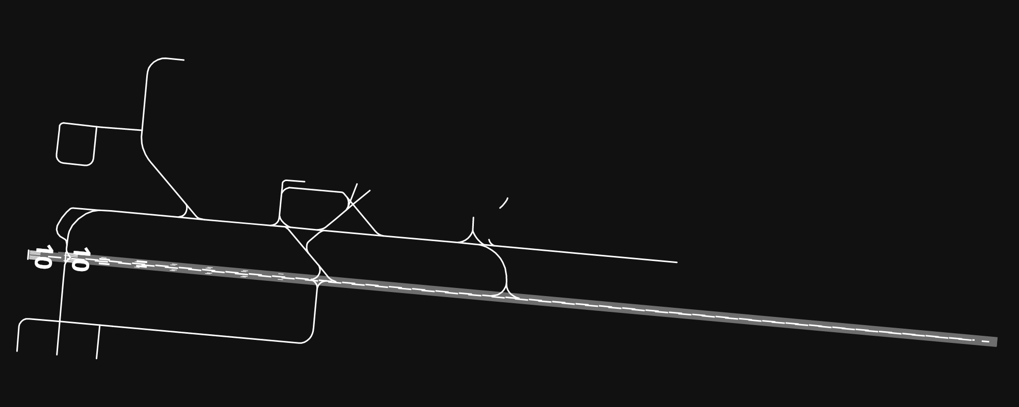 FLKK Lusaka Intl airport diagram — runways, taxiways and parking stands