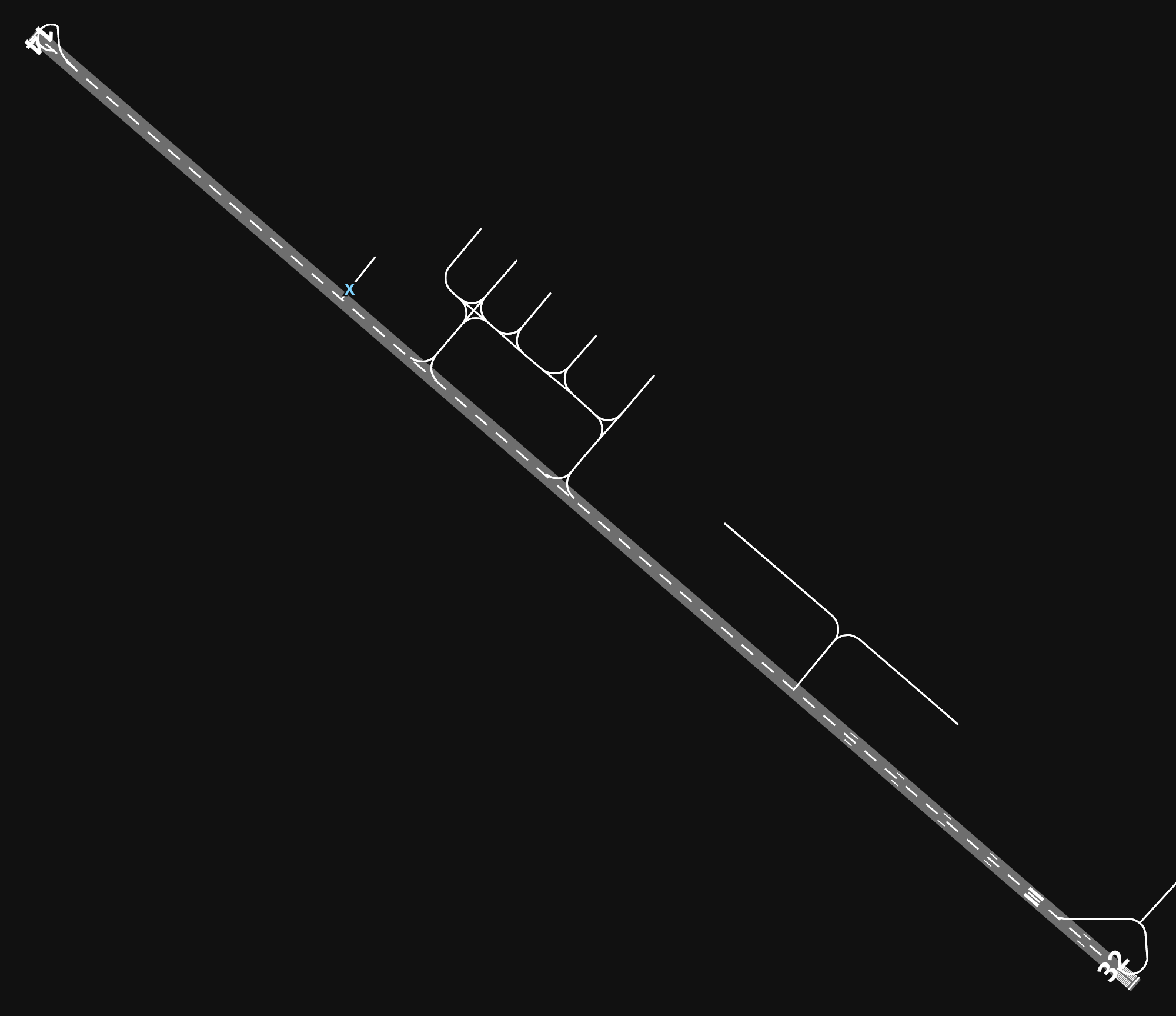GBYD Banjul International Airport airport diagram — runways, taxiways and parking stands