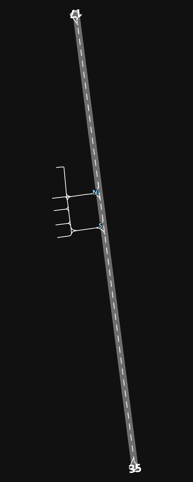 GMTA Cherif Al Idrissi Airport airport diagram — runways, taxiways and parking stands