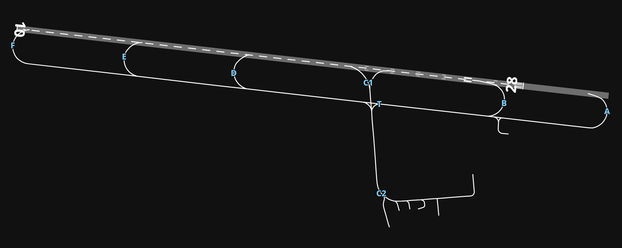 GMTT Tangier Ibn Battuta Airport airport diagram — runways, taxiways and parking stands