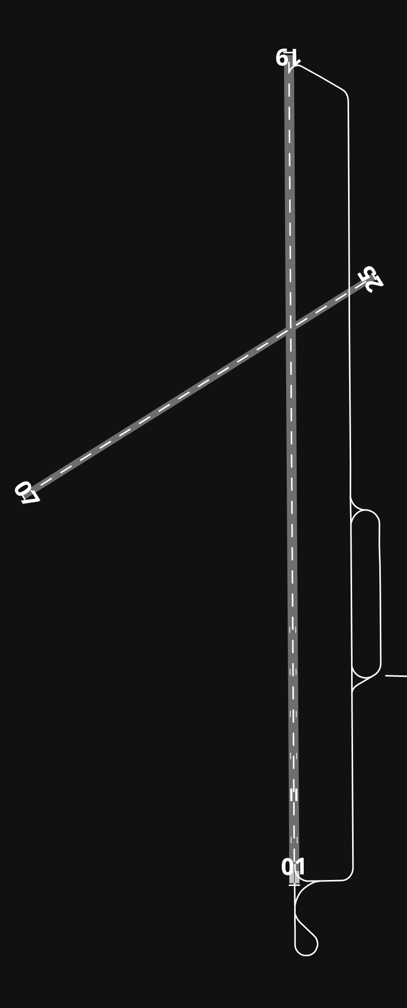 GVAC Amílcar Cabral International Airport airport diagram — runways, taxiways and parking stands