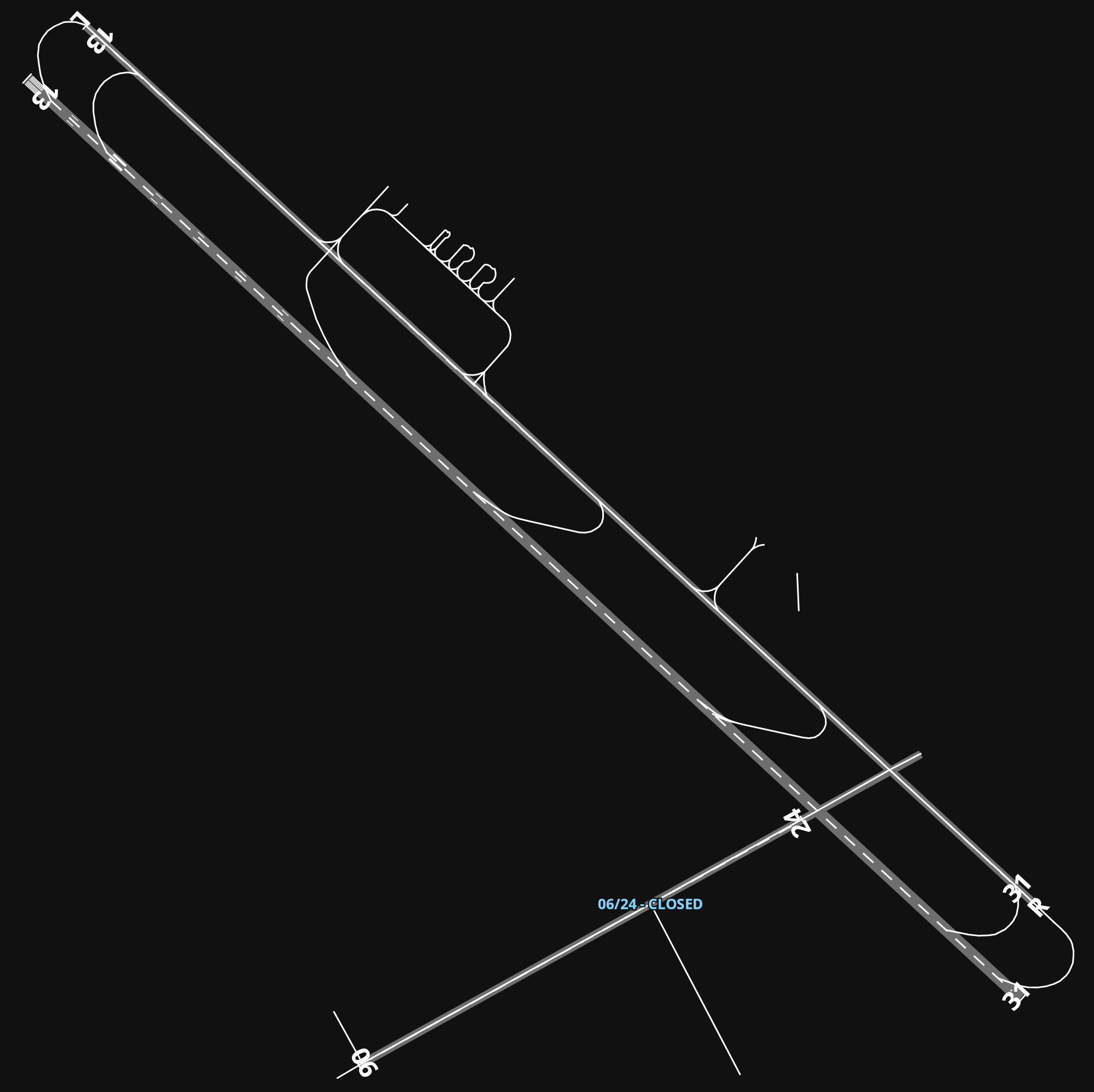 HLLS Sabha Airport airport diagram — runways, taxiways and parking stands