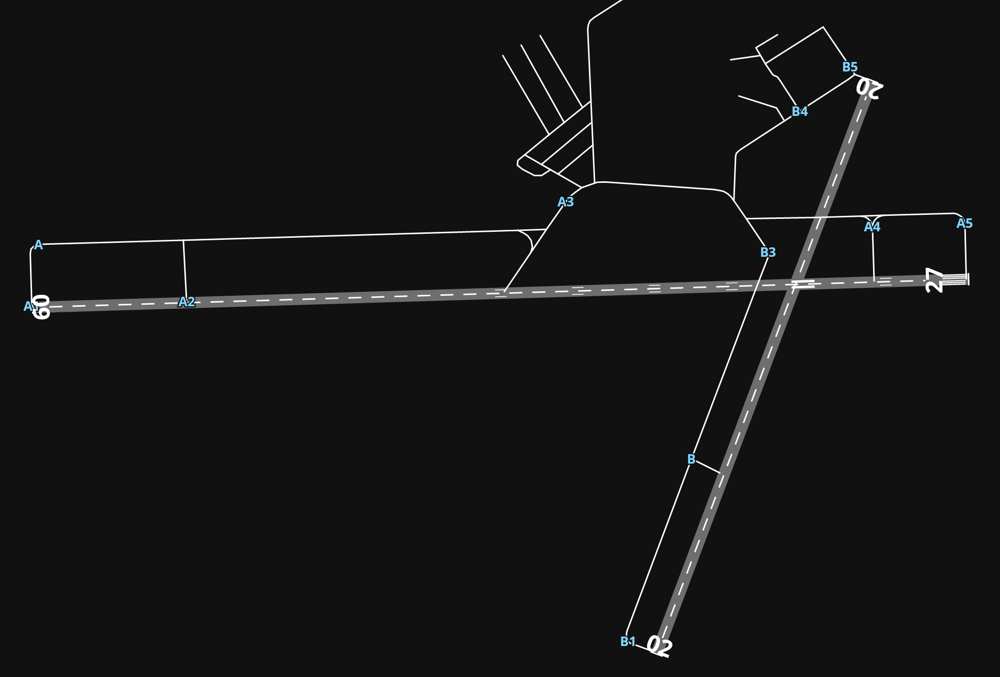 KAHN Athens Ben Epps Airport airport diagram — runways, taxiways and parking stands
