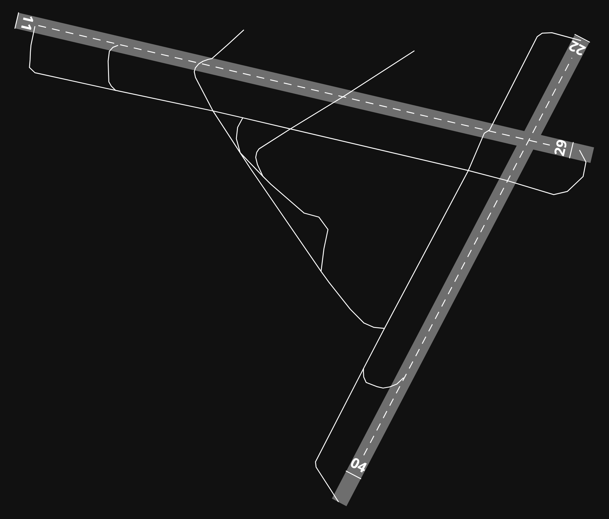 KAIY Atlantic City Municipal Bader Field airport diagram — runways, taxiways and parking stands