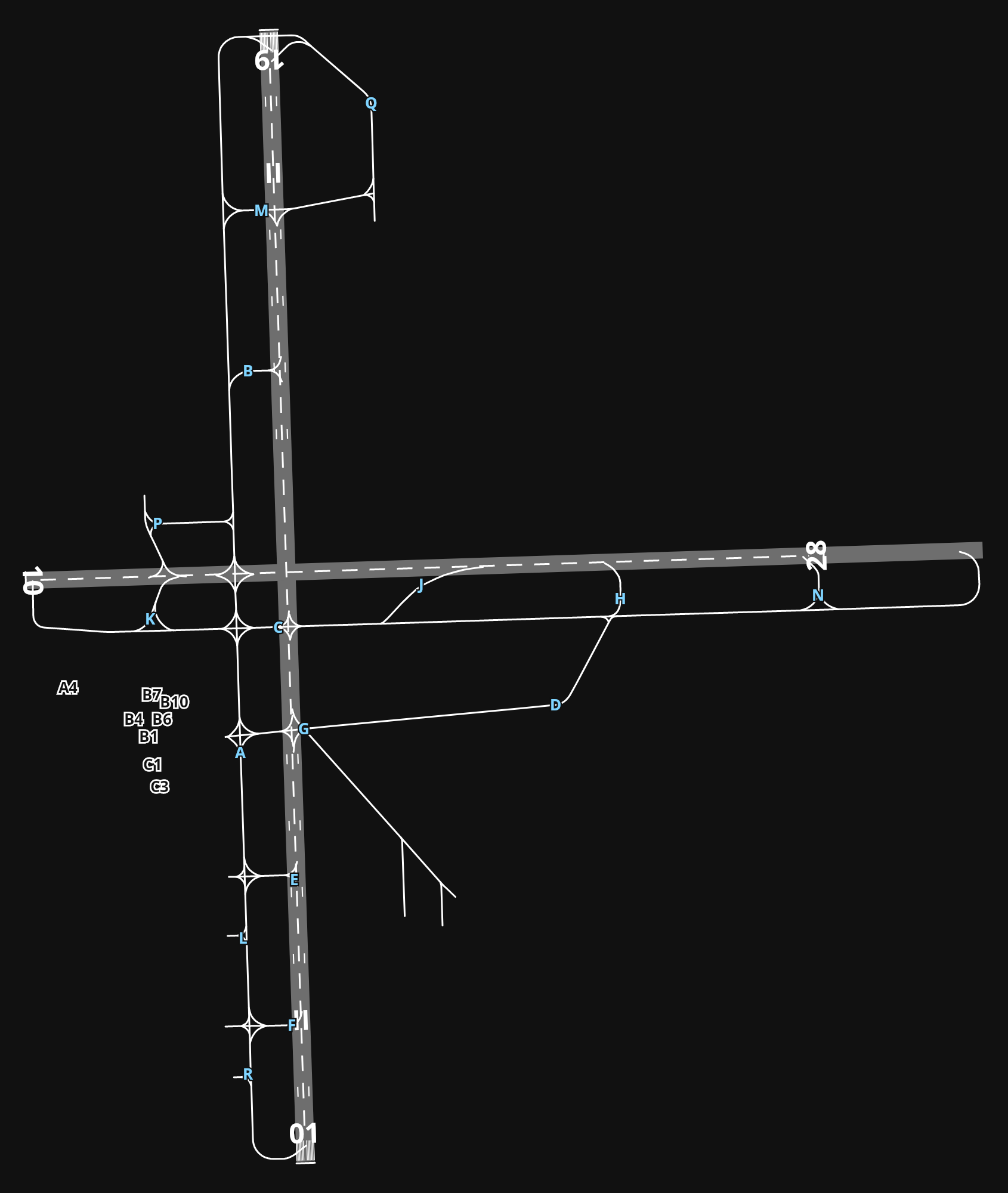 KALB Albany International Airport airport diagram — runways, taxiways and parking stands
