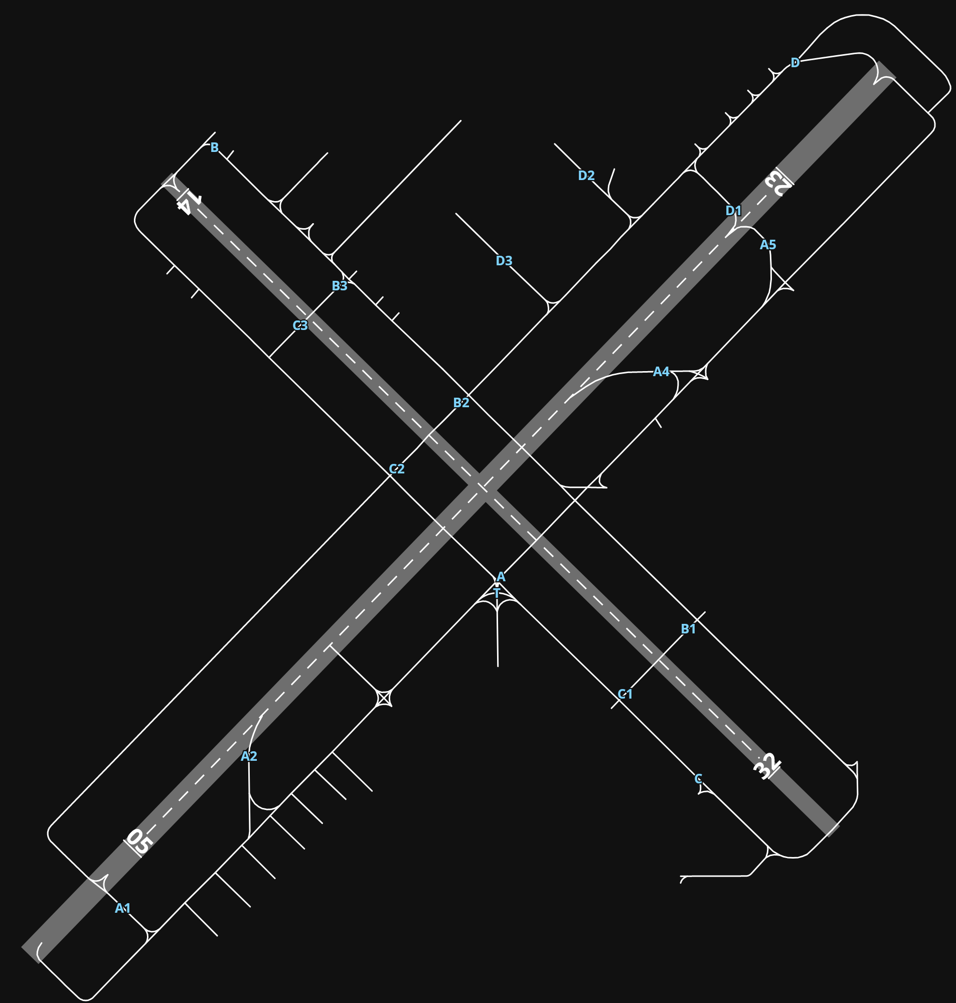 KAPF Naples Municipal Airport airport diagram — runways, taxiways and parking stands