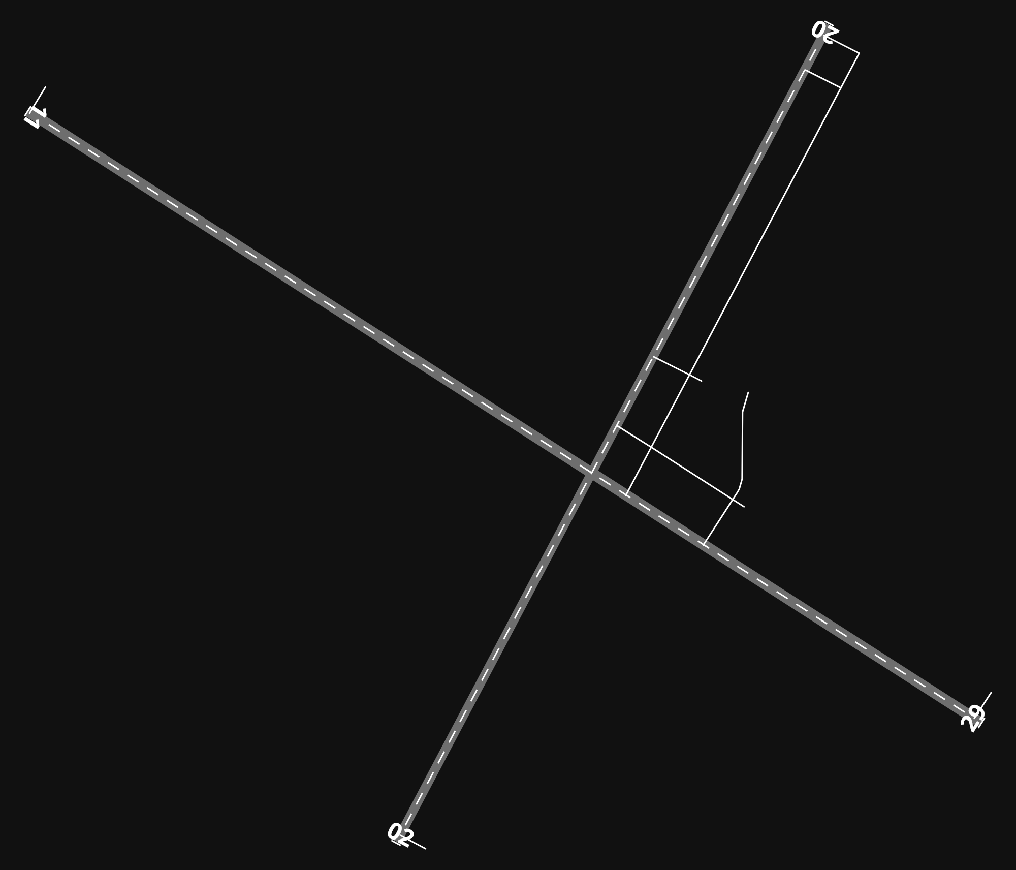 KAZC Colorado City Municipal Airport airport diagram — runways, taxiways and parking stands