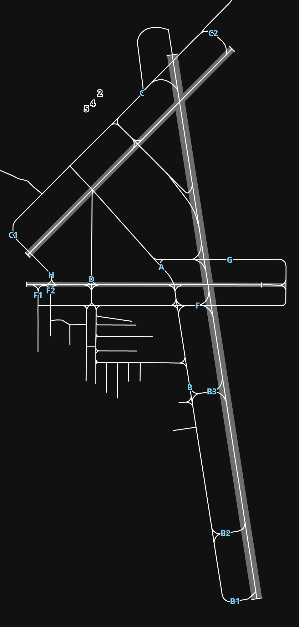 KAZO Kalamazoo\/Battle Creek Intl airport diagram — runways, taxiways and parking stands