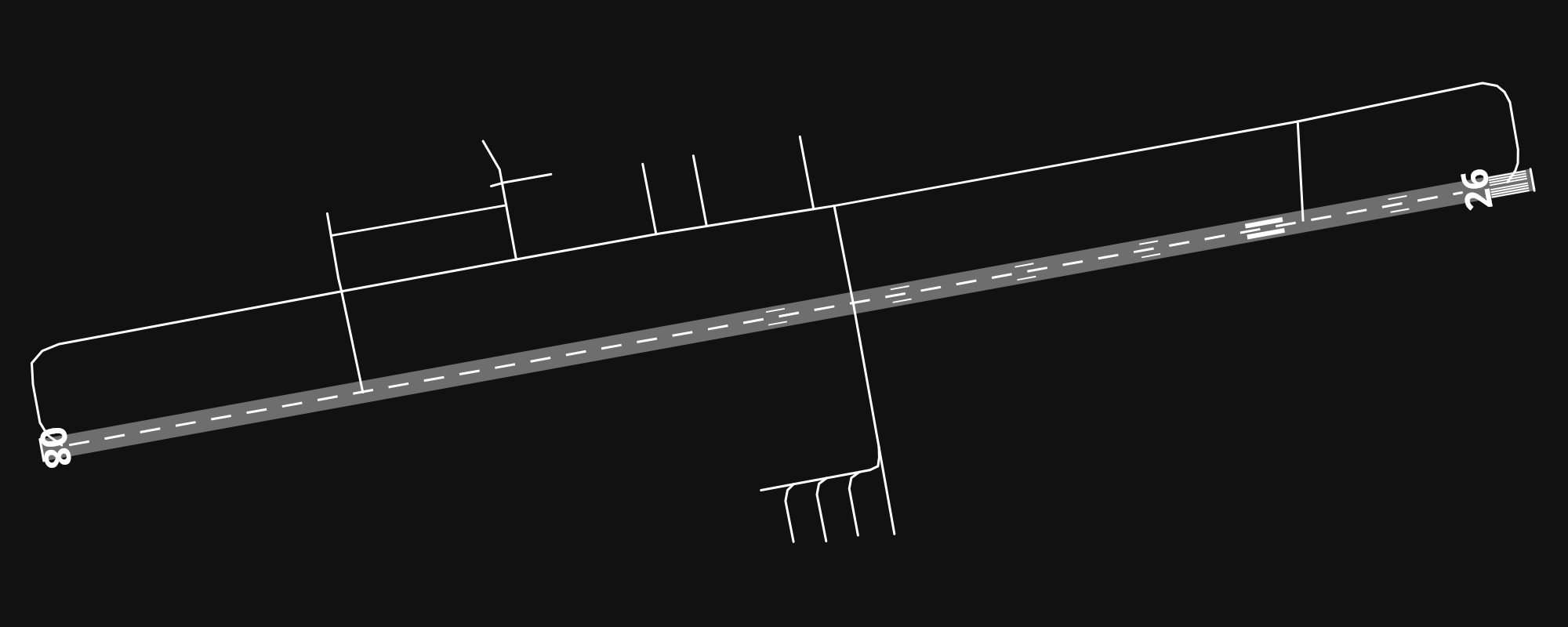 KBIV West Michigan Regional Airport airport diagram — runways, taxiways and parking stands