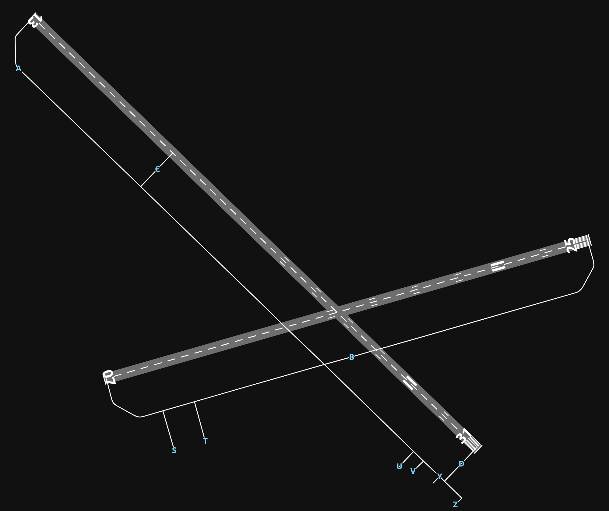 KBJI Bemidji Regional Airport airport diagram — runways, taxiways and parking stands