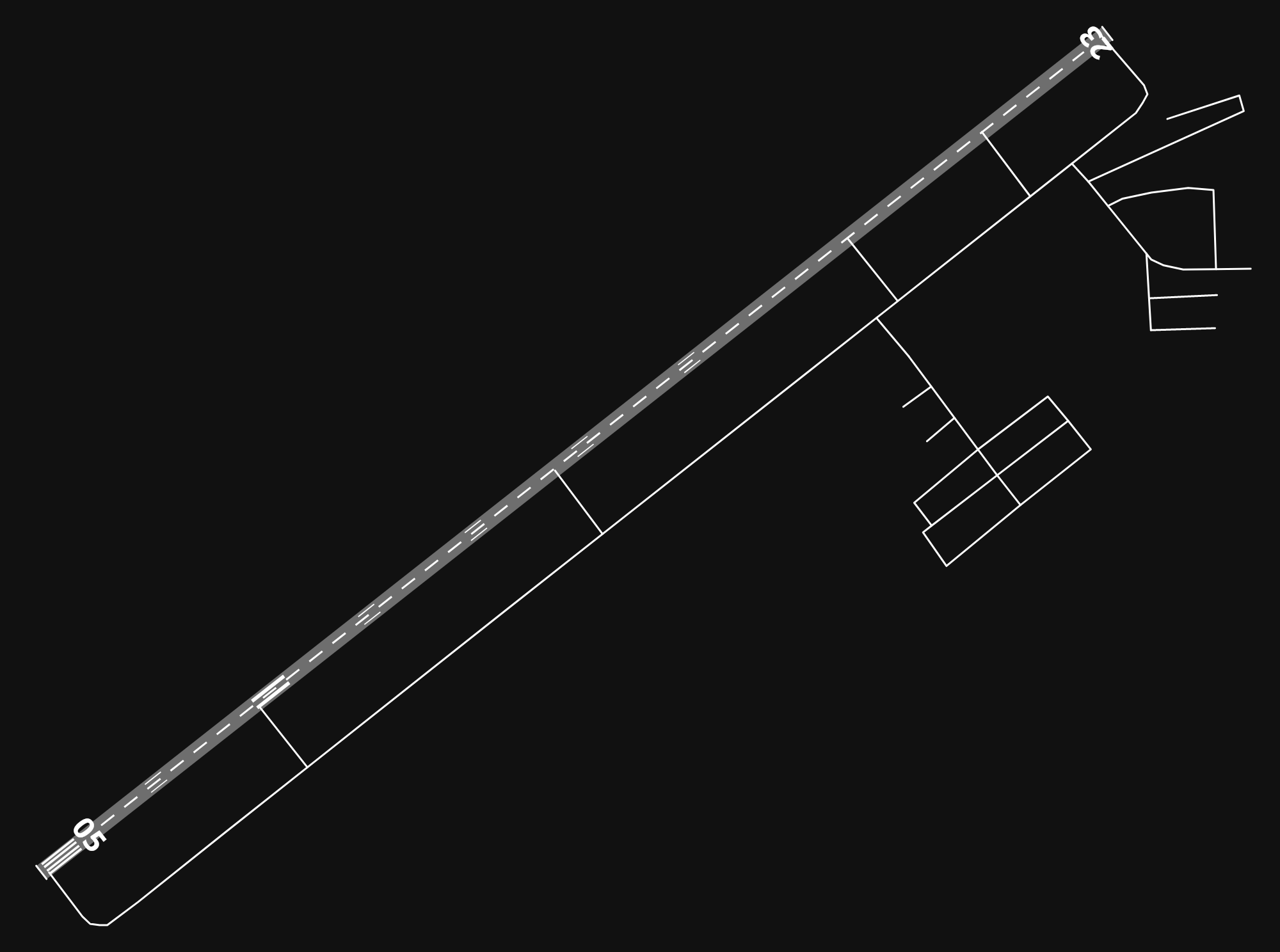 KBPK Ozark Regional Airport airport diagram — runways, taxiways and parking stands