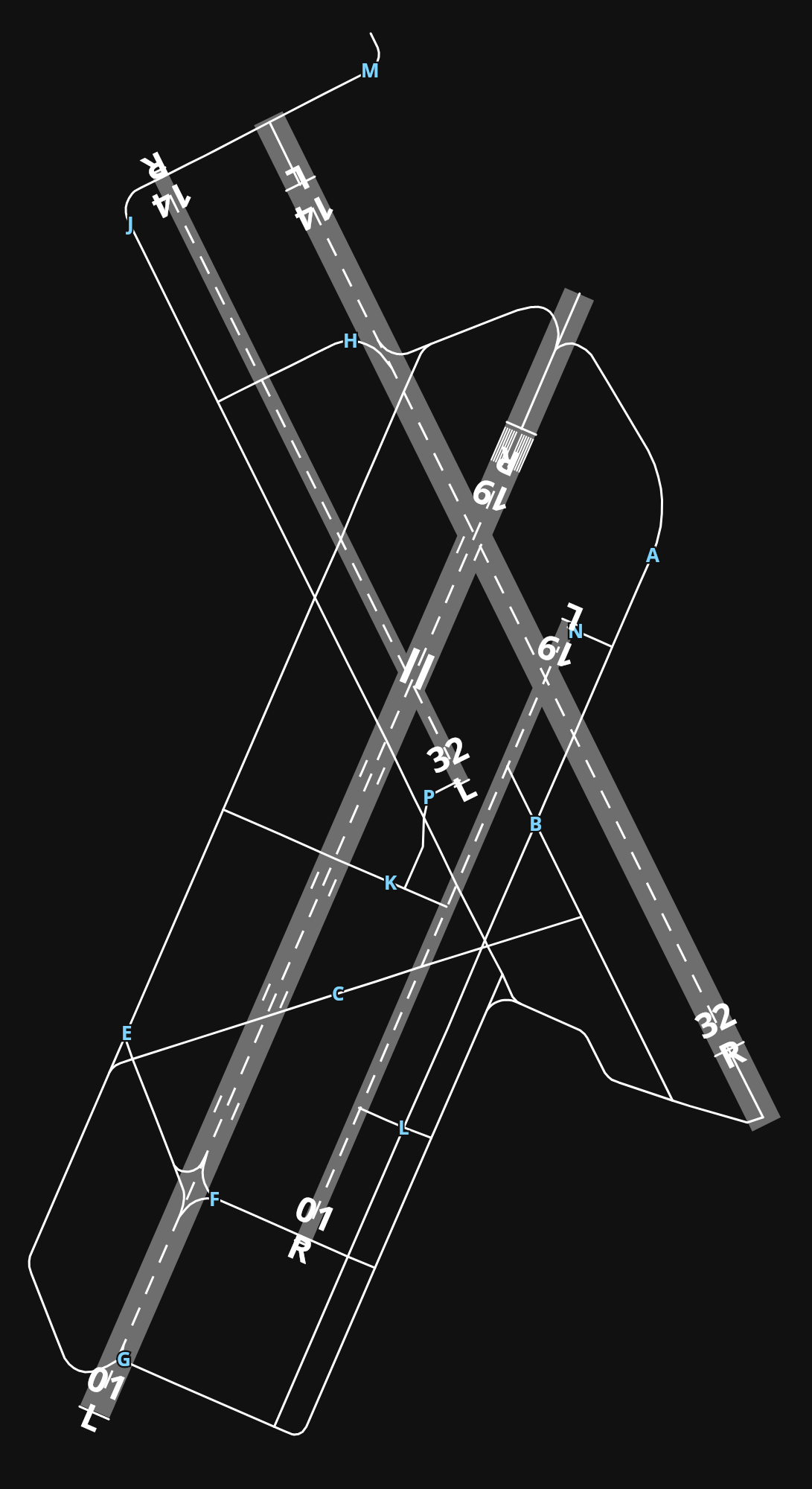 KCCR Buchanan Field airport diagram — runways, taxiways and parking stands