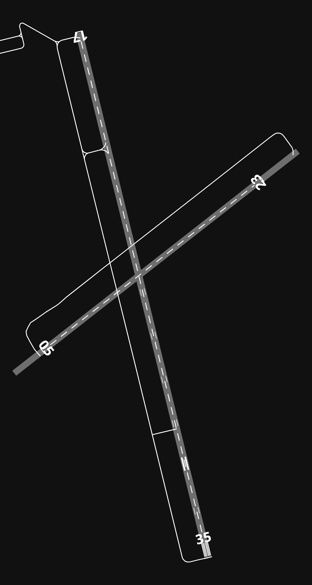 KCKV Clarksville–Montgomery County Regional Airport airport diagram — runways, taxiways and parking stands