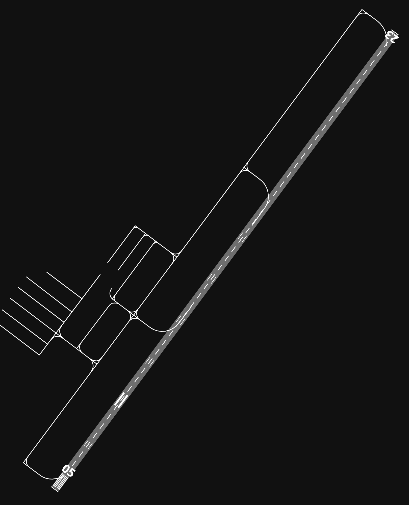 KCPK Chesapeake Regl airport diagram — runways, taxiways and parking stands