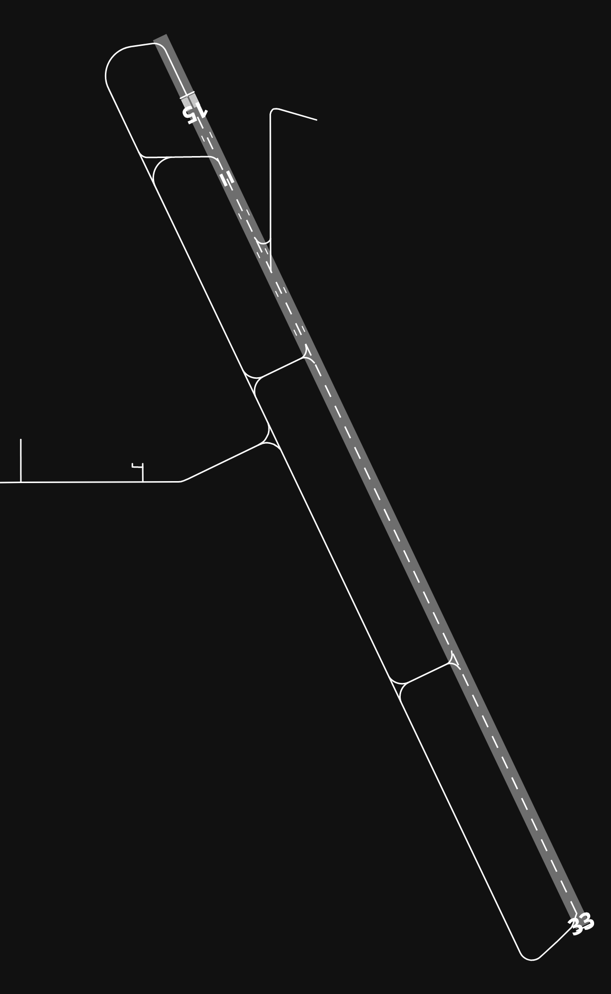KCWF Chennault Intl airport diagram — runways, taxiways and parking stands