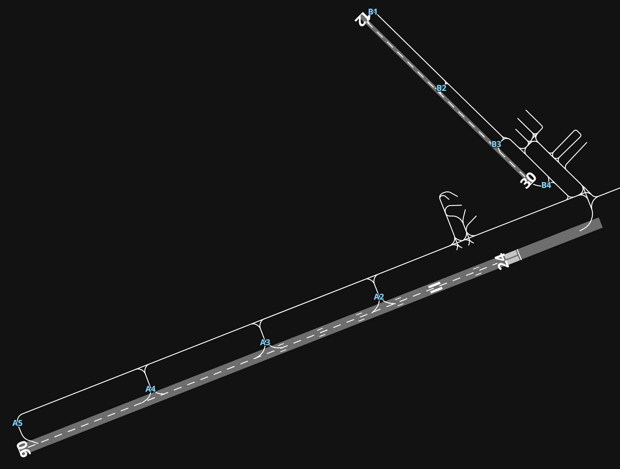 KEKO Elko Regional Airport airport diagram — runways, taxiways and parking stands