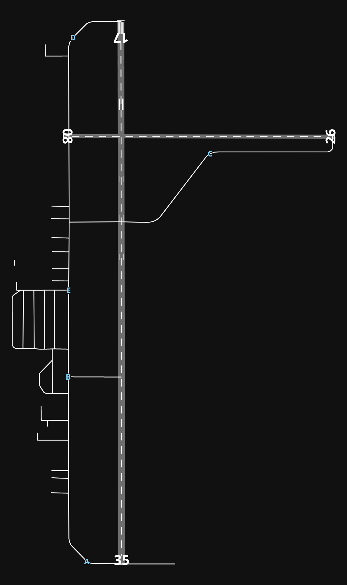 KEWK Newton City Co airport diagram — runways, taxiways and parking stands