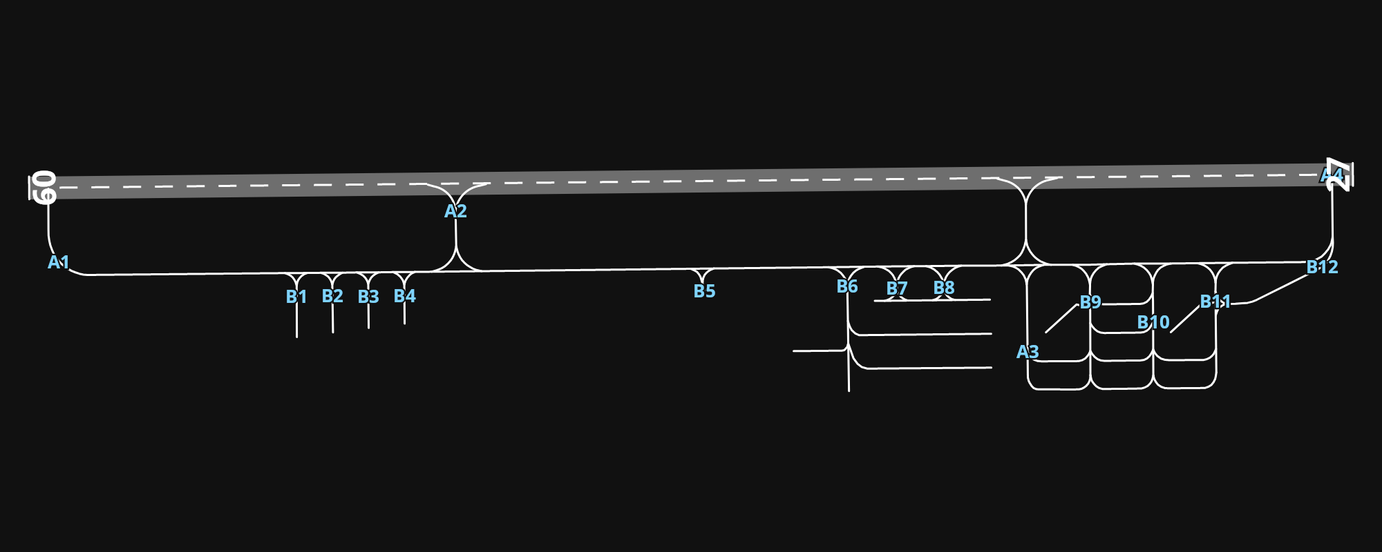 KEYW Key West International Airport airport diagram — runways, taxiways and parking stands
