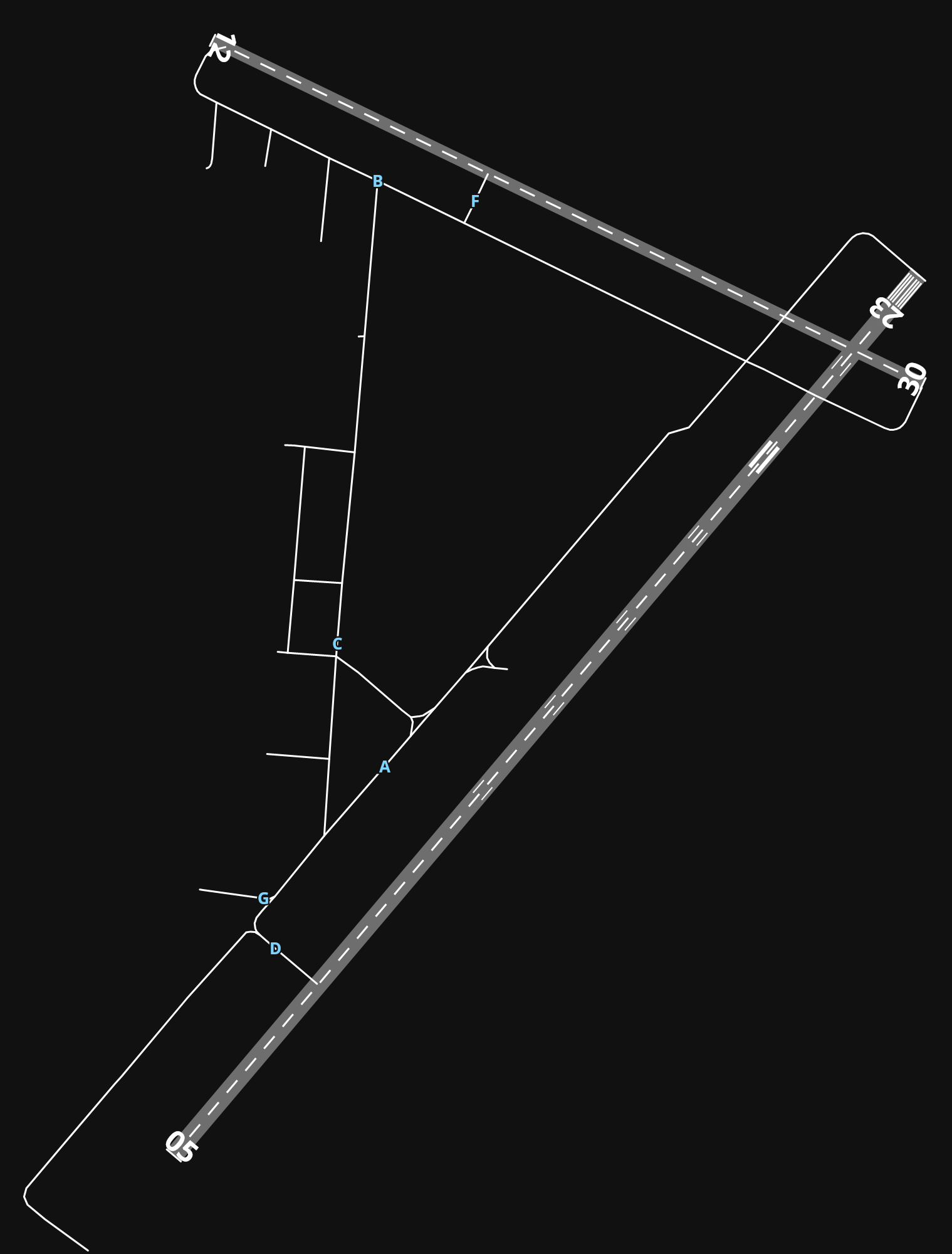 KFDK Frederick Municipal Airport airport diagram — runways, taxiways and parking stands