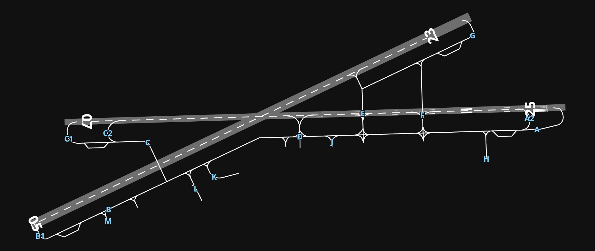 KFMN Four Corners Regional Airport airport diagram — runways, taxiways and parking stands