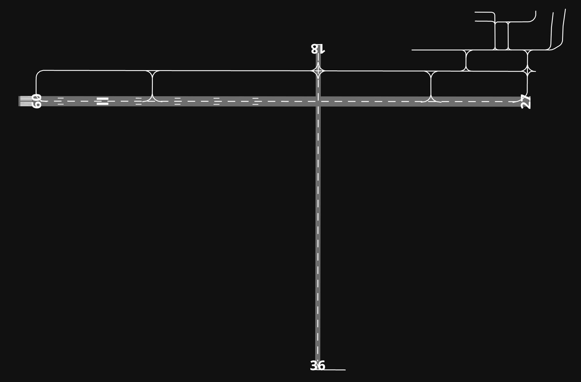 KGLR Gaylord Regional Airport airport diagram — runways, taxiways and parking stands
