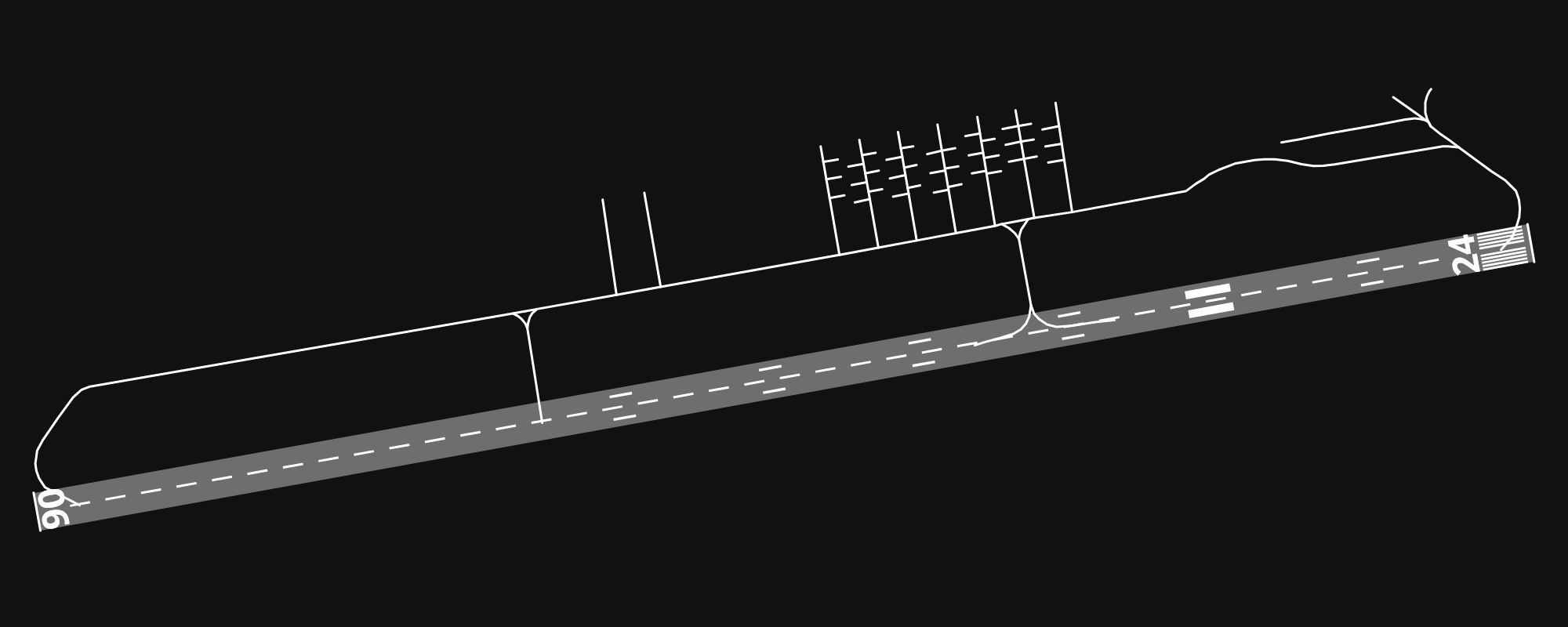 KHQM Bowerman Airport airport diagram — runways, taxiways and parking stands