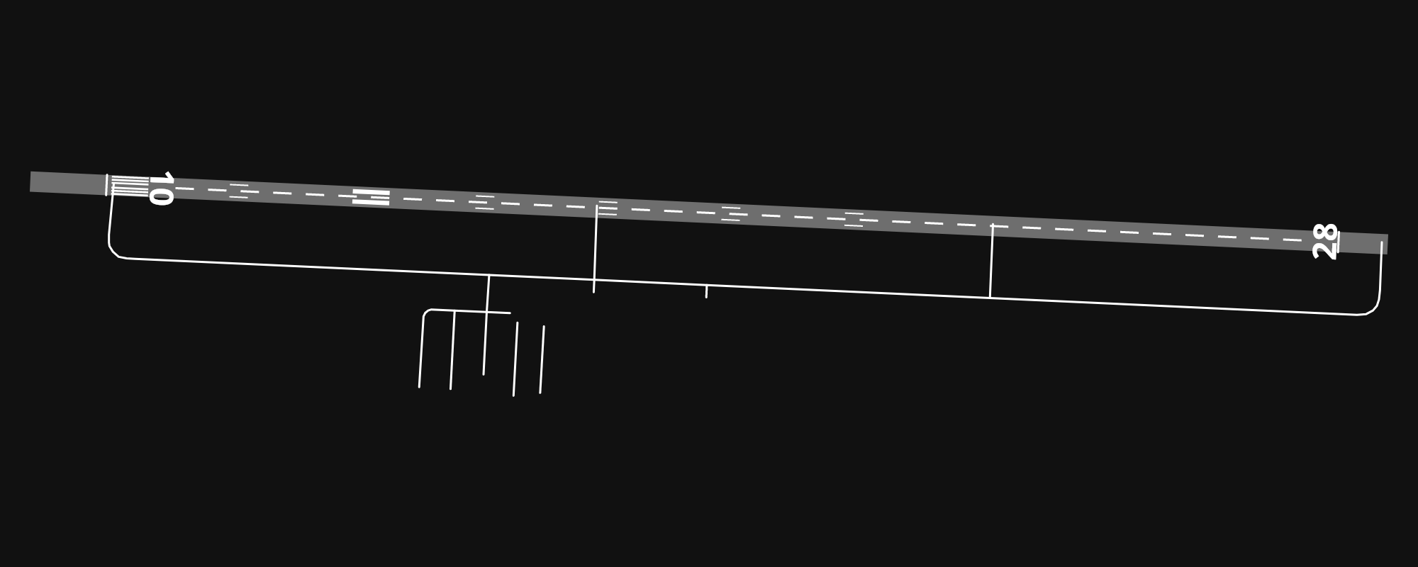 KHQU Thomson-McDuffie County Airport airport diagram — runways, taxiways and parking stands