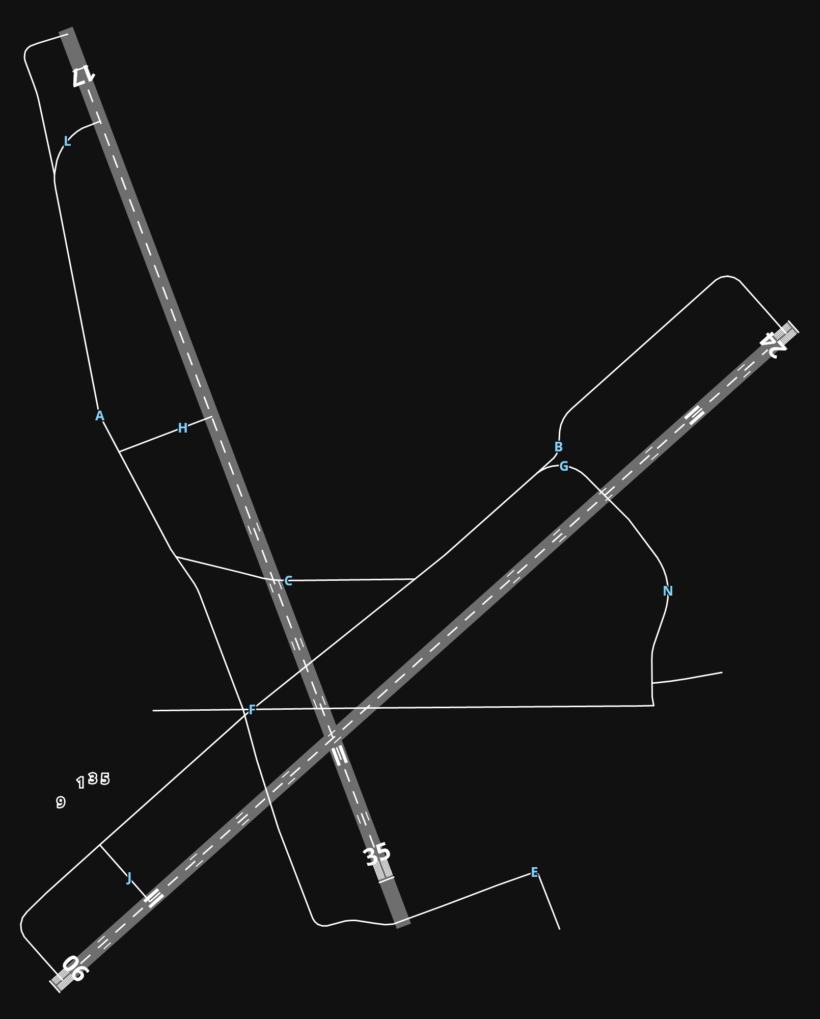 KILM Wilmington International Airport airport diagram — runways, taxiways and parking stands