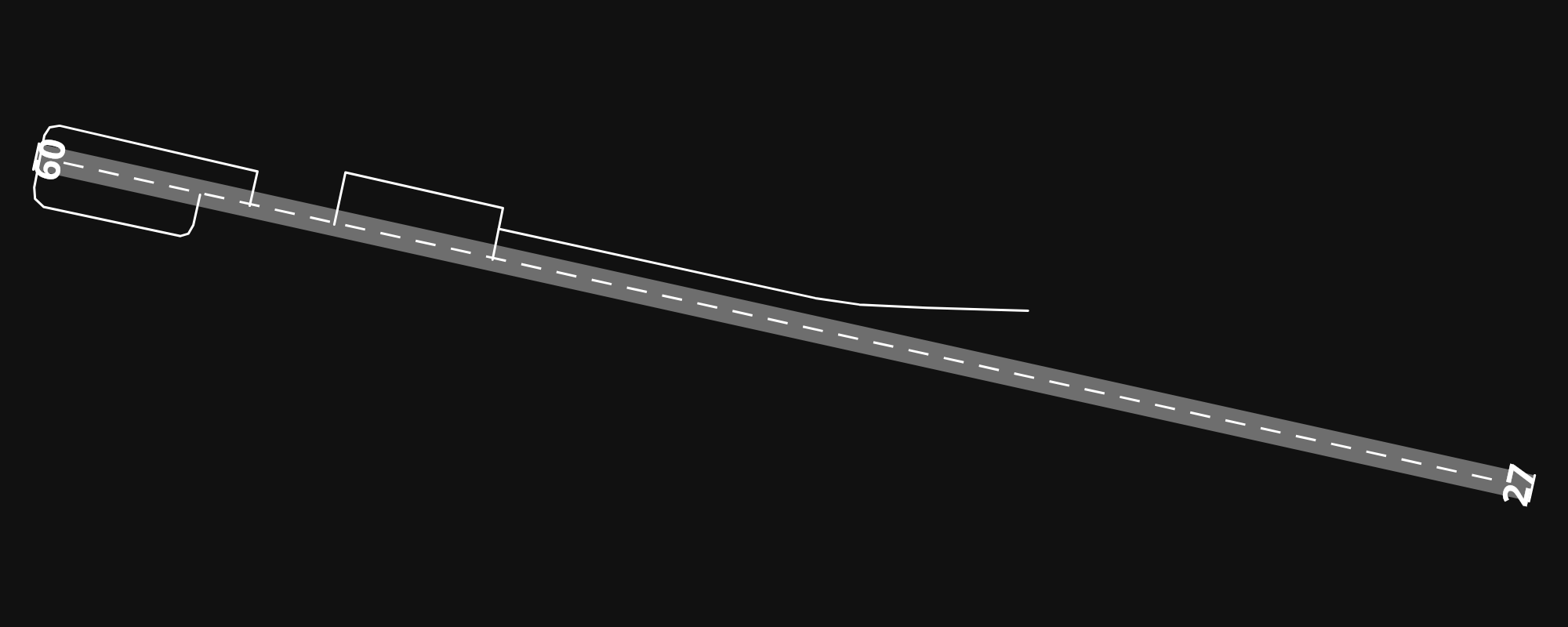 KLAM Los Alamos airport diagram — runways, taxiways and parking stands