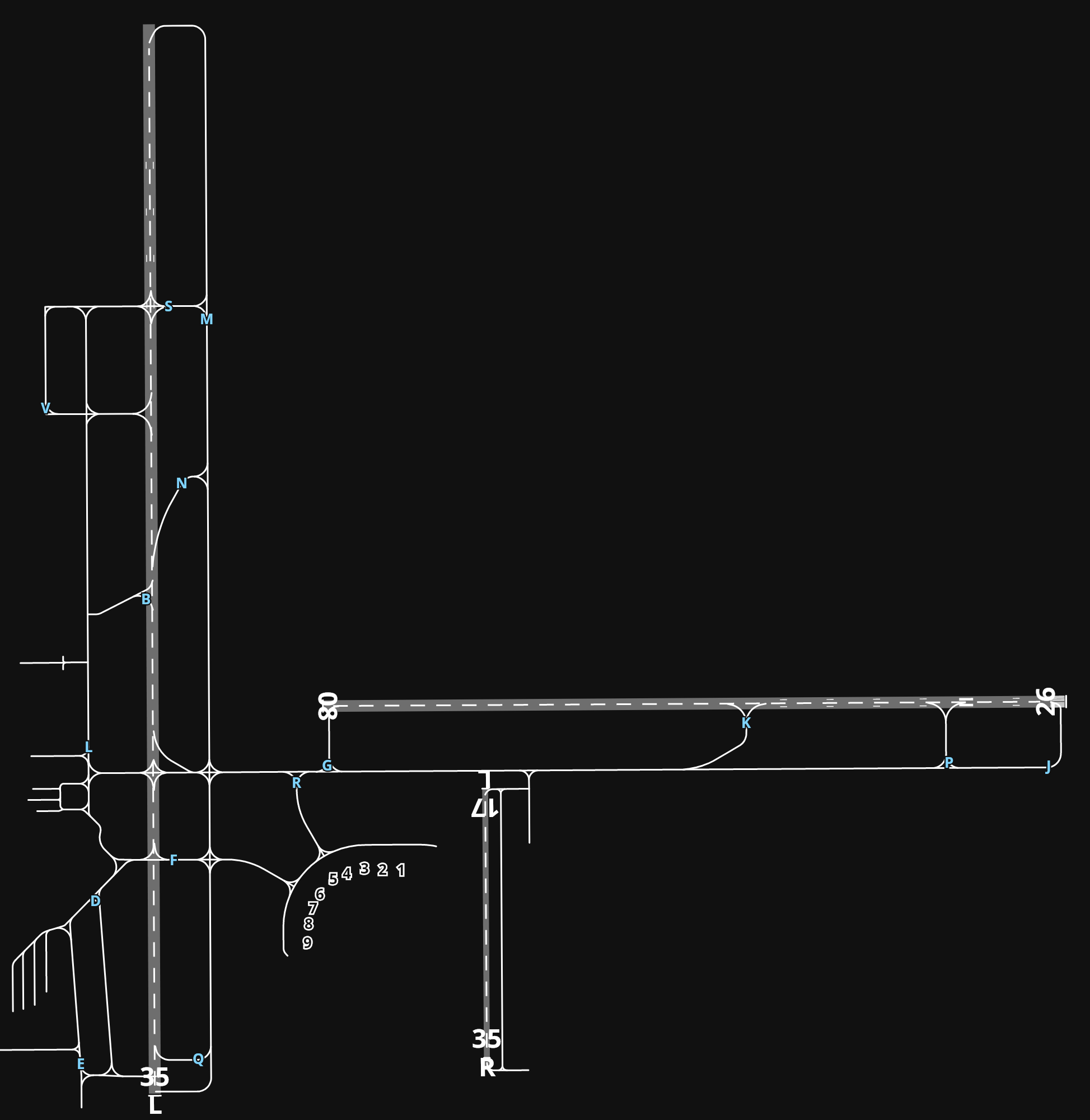 KLBB Lubbock Preston Smith International Airport airport diagram — runways, taxiways and parking stands