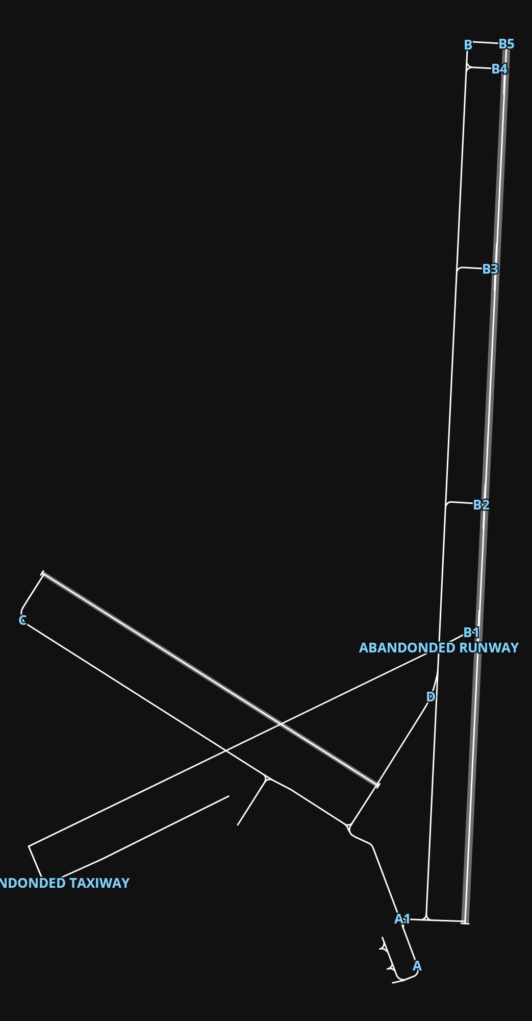 KLGU Logan-Cache airport diagram — runways, taxiways and parking stands