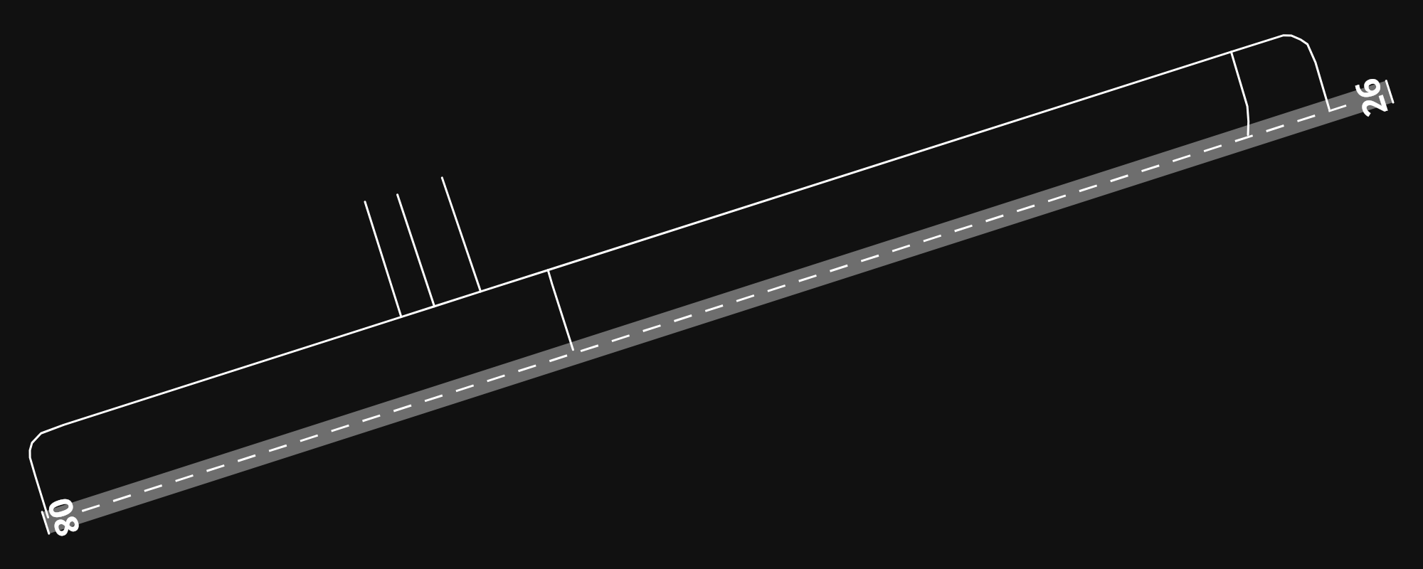 KLUX Laurens County Airport airport diagram — runways, taxiways and parking stands