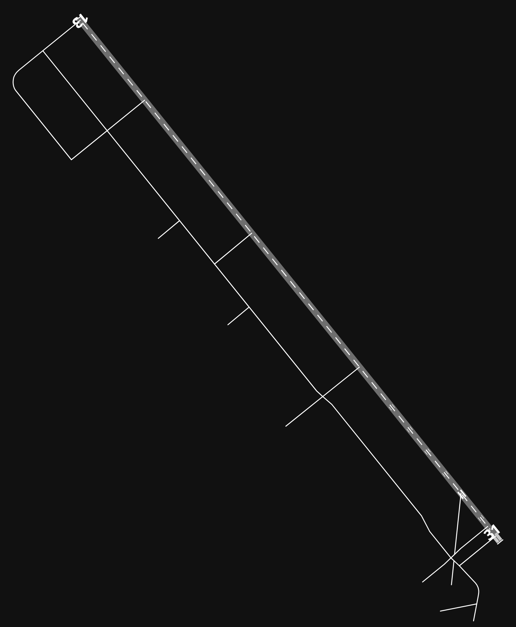 KMER Castle Airport airport diagram — runways, taxiways and parking stands