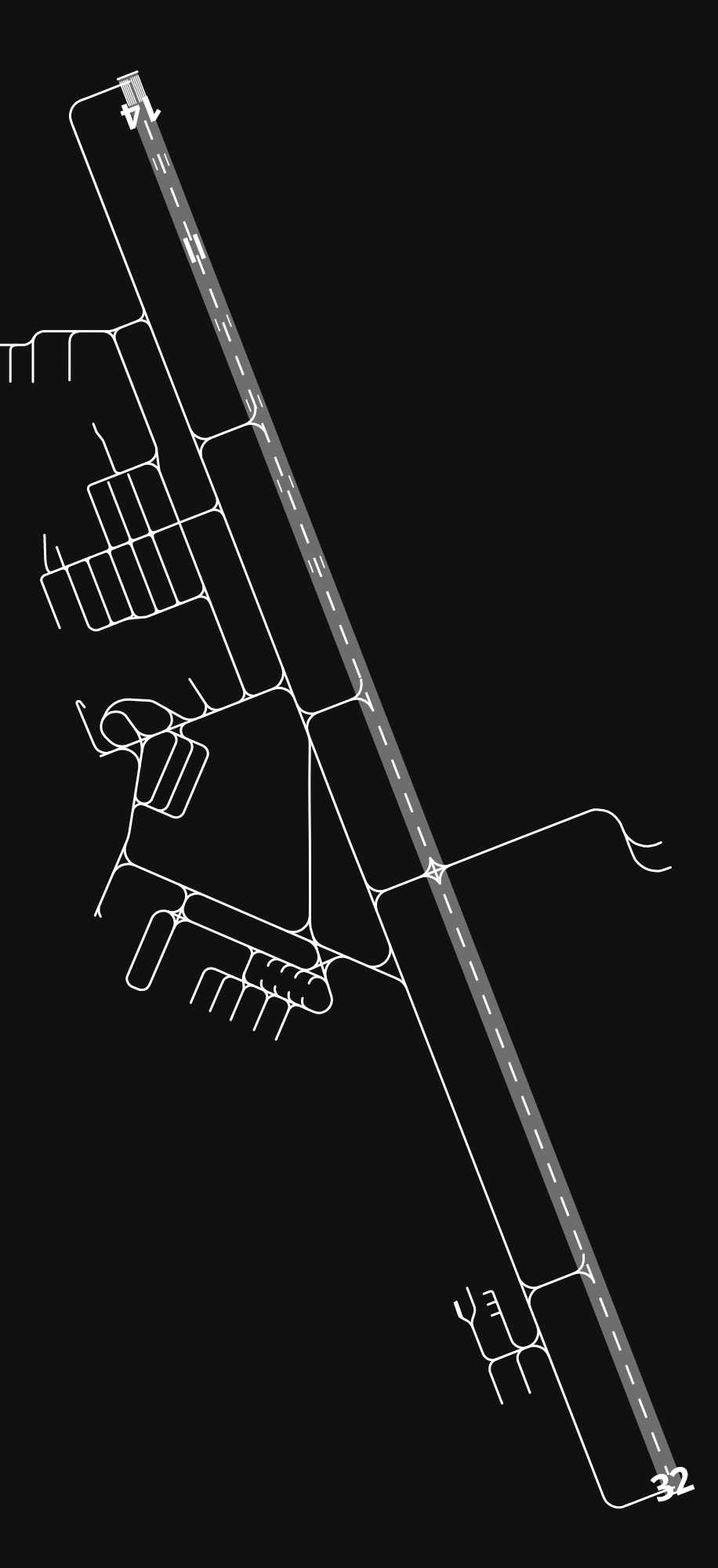 KMFR Rogue Valley International Medford Airport airport diagram — runways, taxiways and parking stands