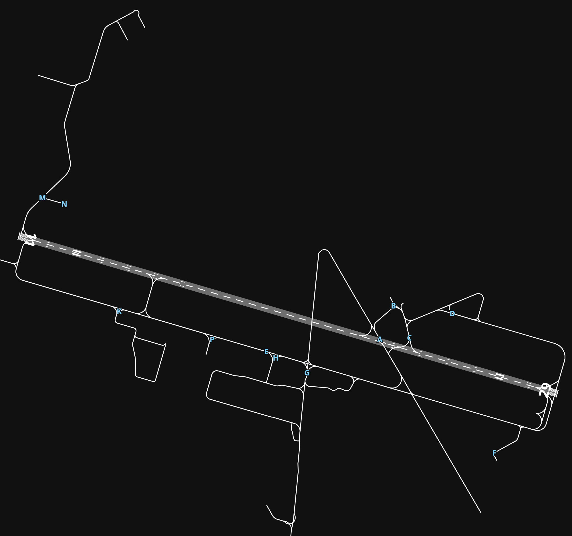 KMGE Dobbins Air Reserve Base airport diagram — runways, taxiways and parking stands