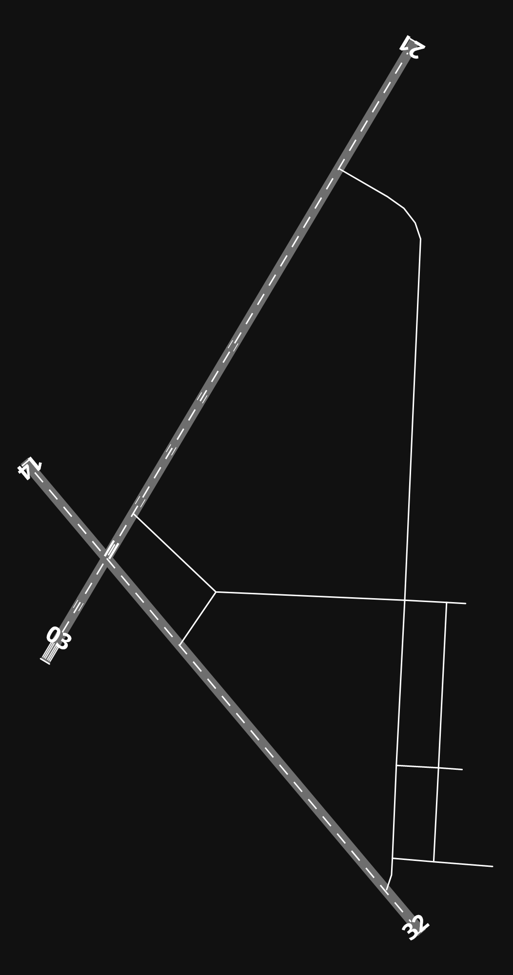 KMNM Menominee–Marinette Twin County Airport airport diagram — runways, taxiways and parking stands