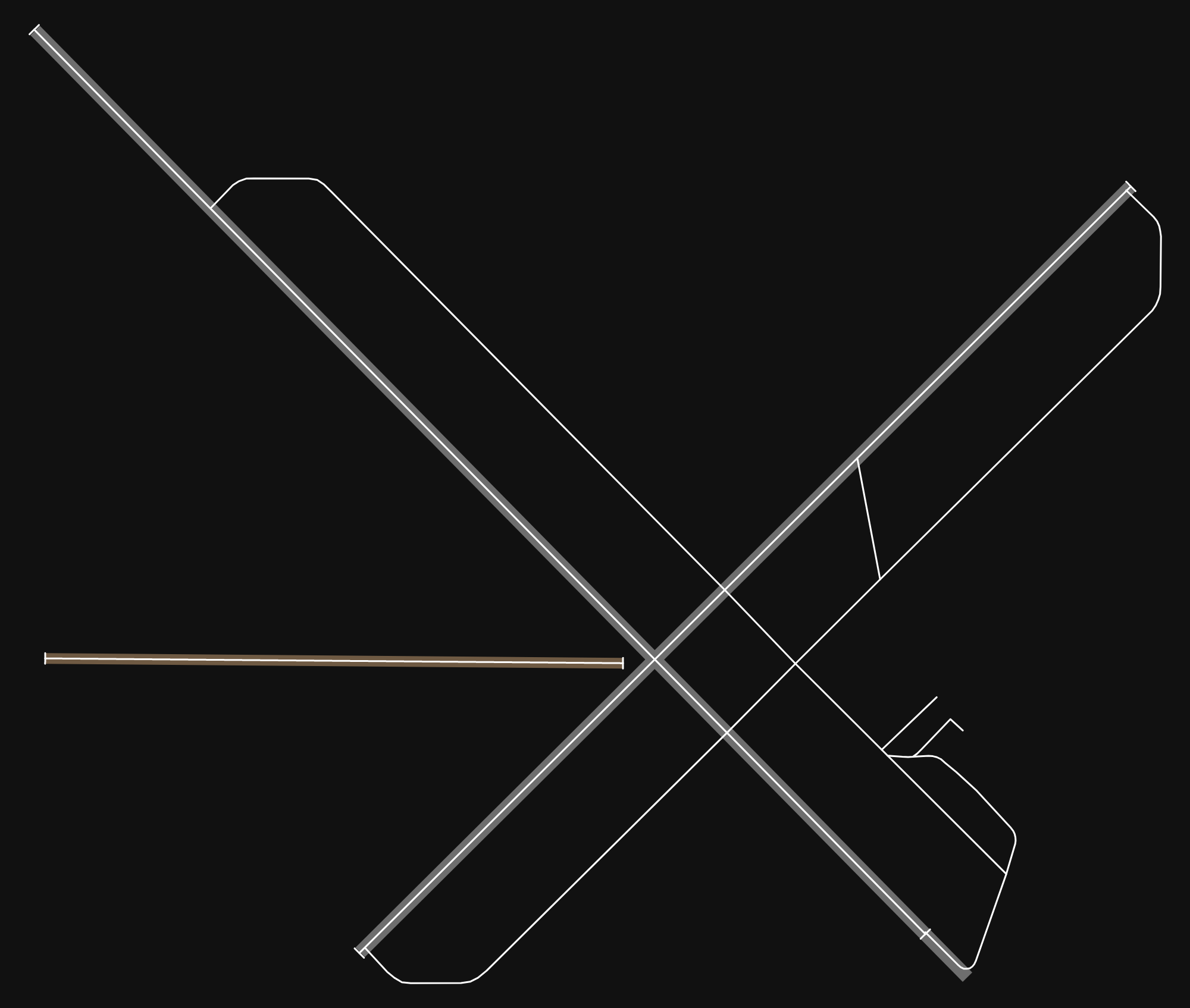 KMRF Marfa Municipal Airport airport diagram — runways, taxiways and parking stands