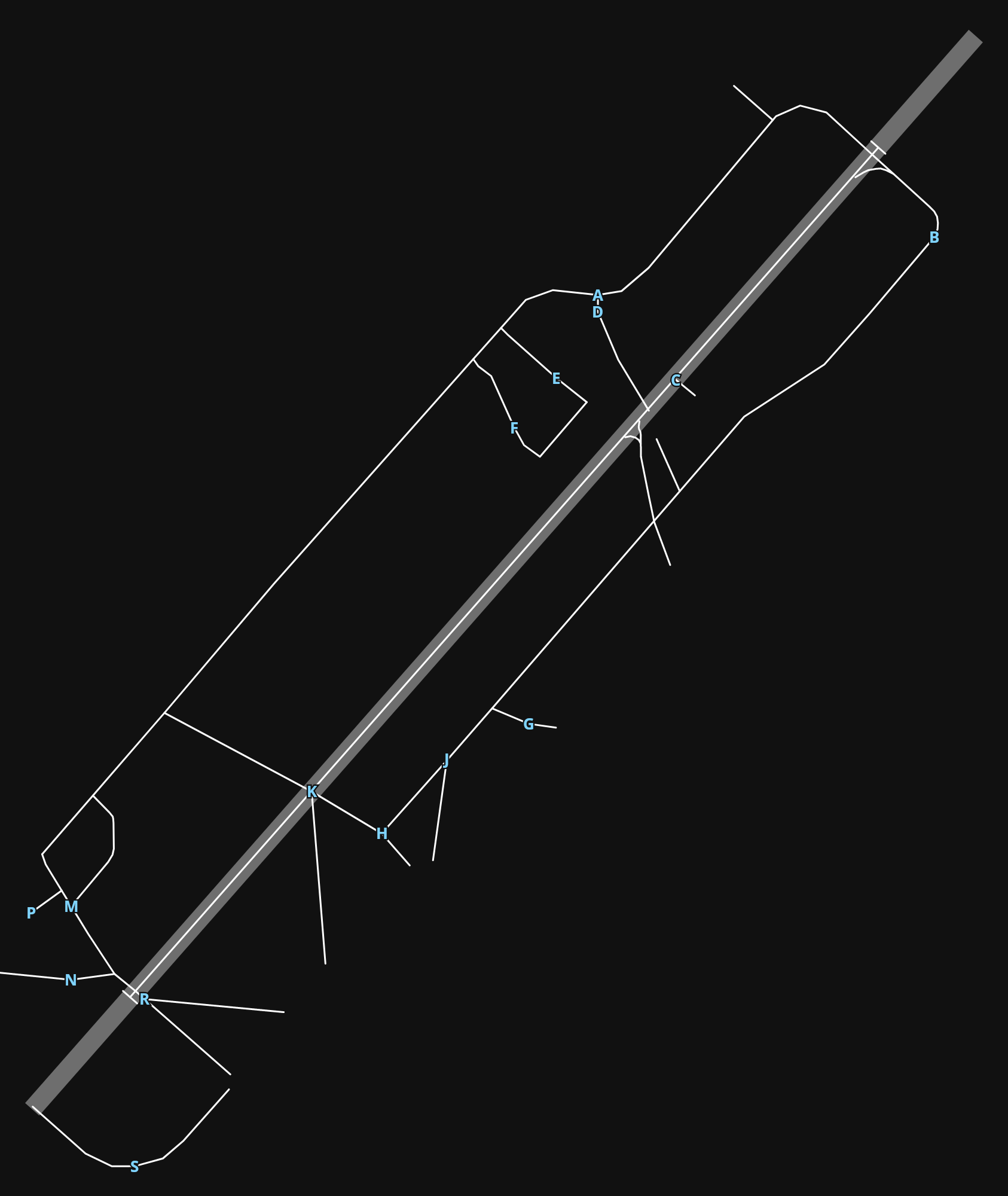 KPOB Pope Aaf airport diagram — runways, taxiways and parking stands