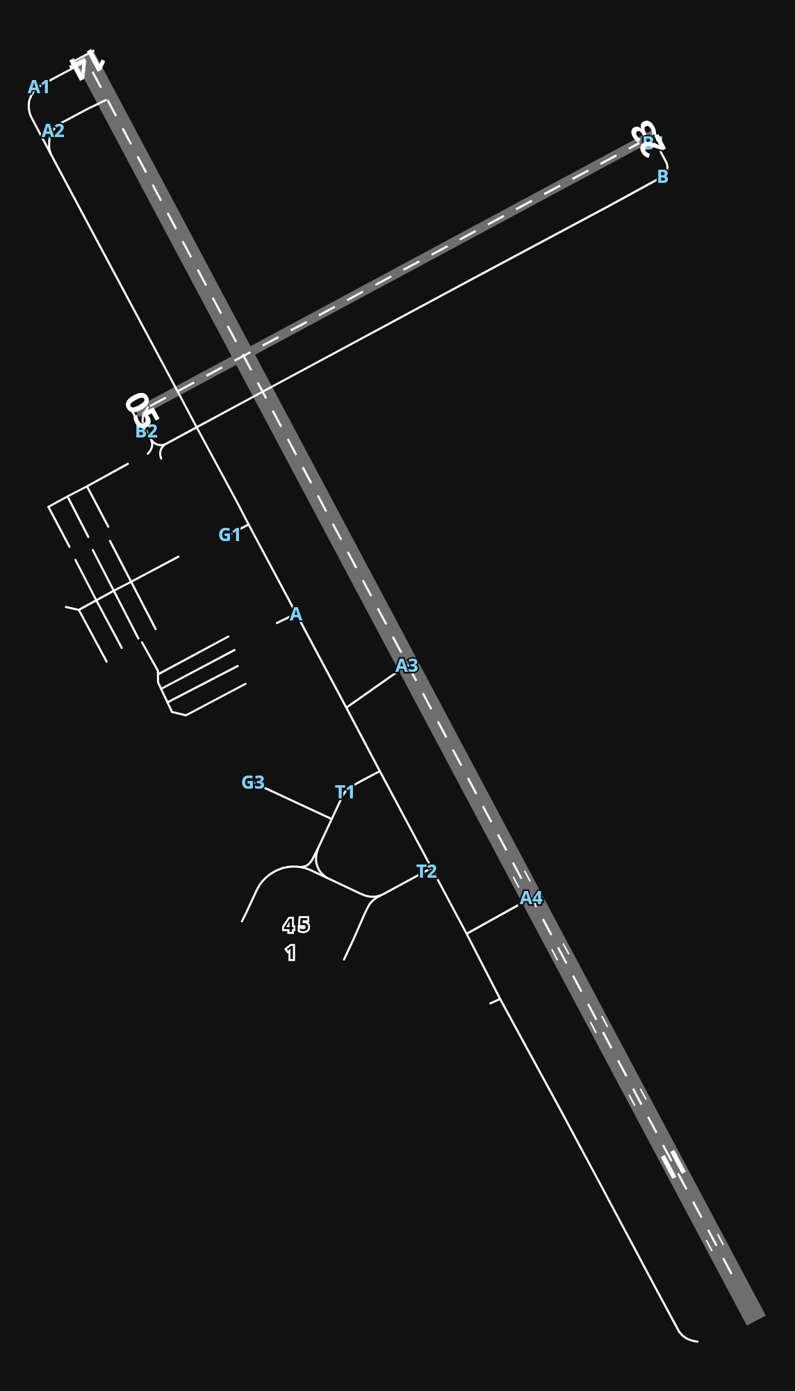 KRAP Rapid City Regional Airport airport diagram — runways, taxiways and parking stands