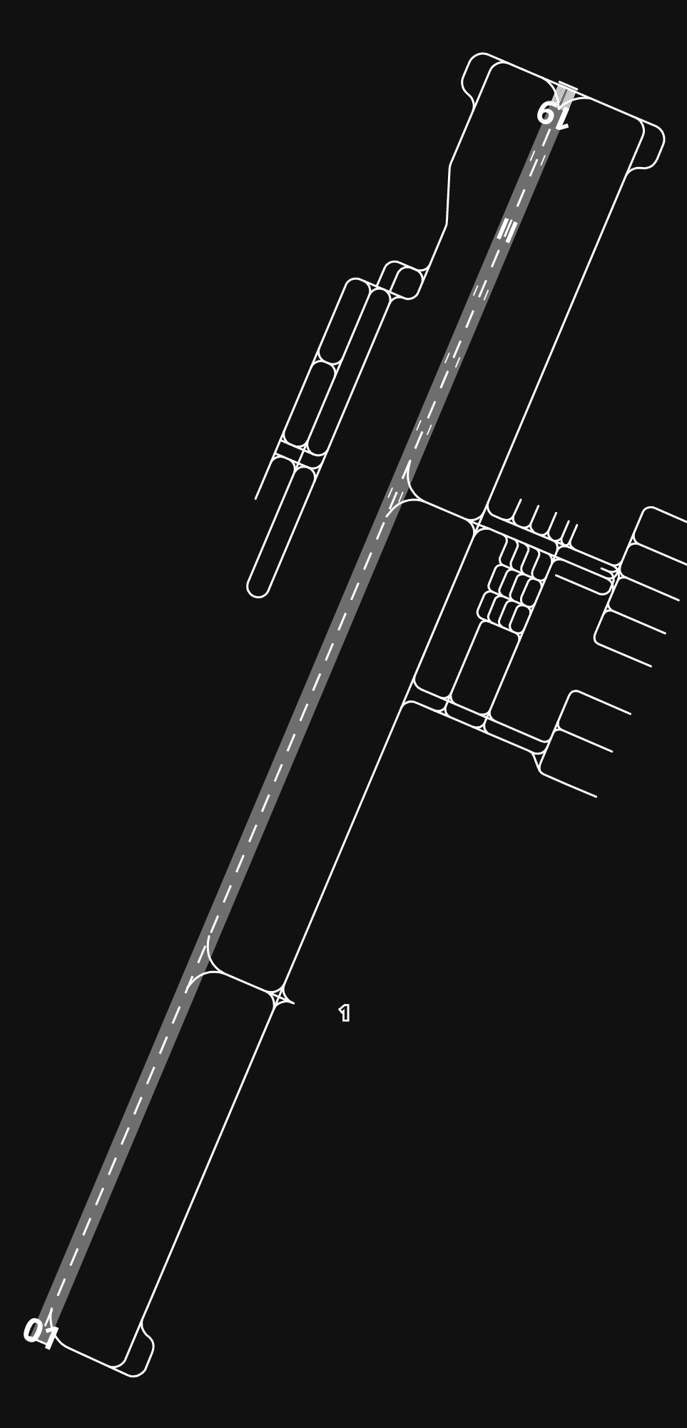 KSGU St George Regional Airport airport diagram — runways, taxiways and parking stands