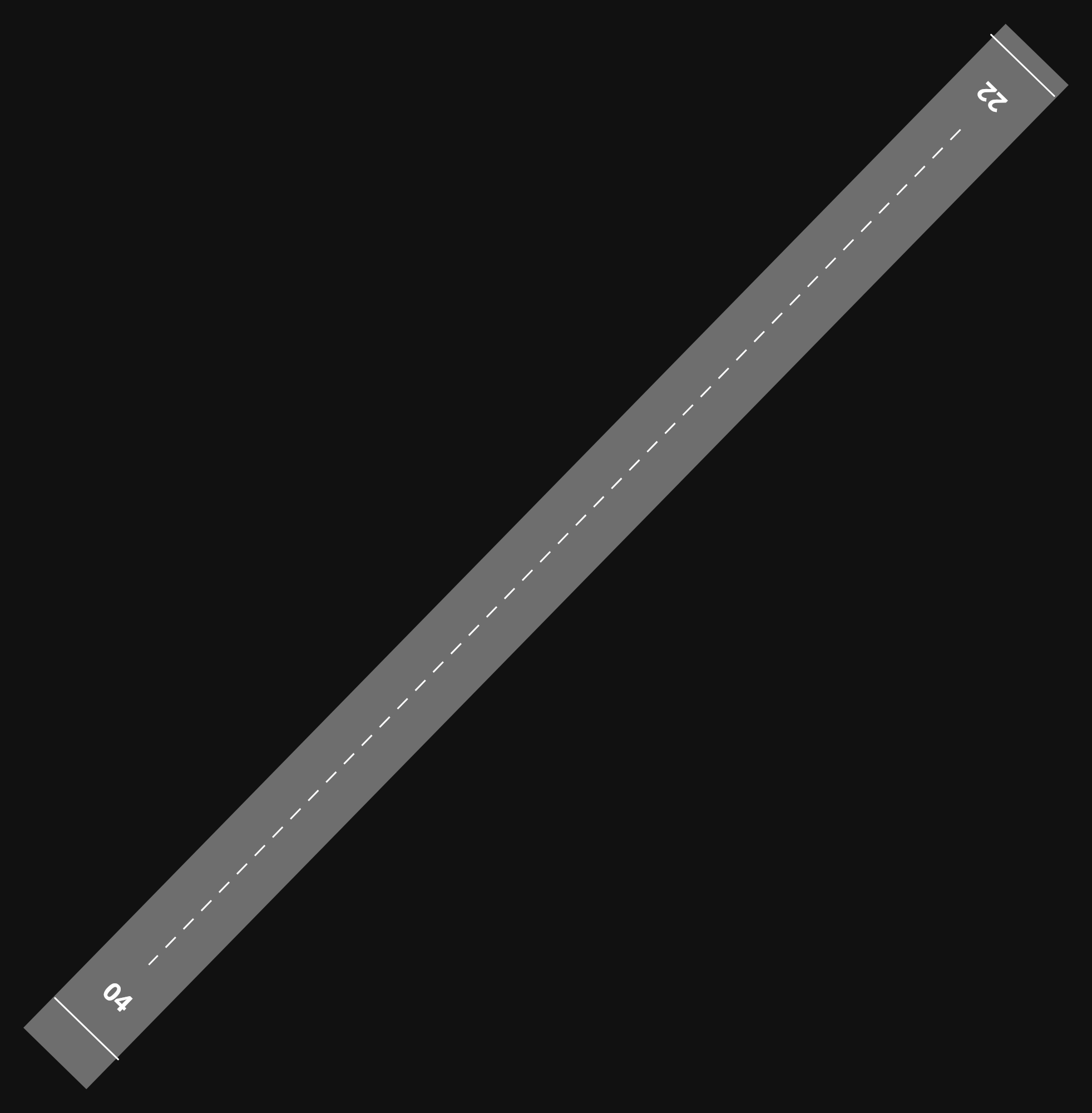 LFLJ Courchevel Altiport airport diagram — runways, taxiways and parking stands